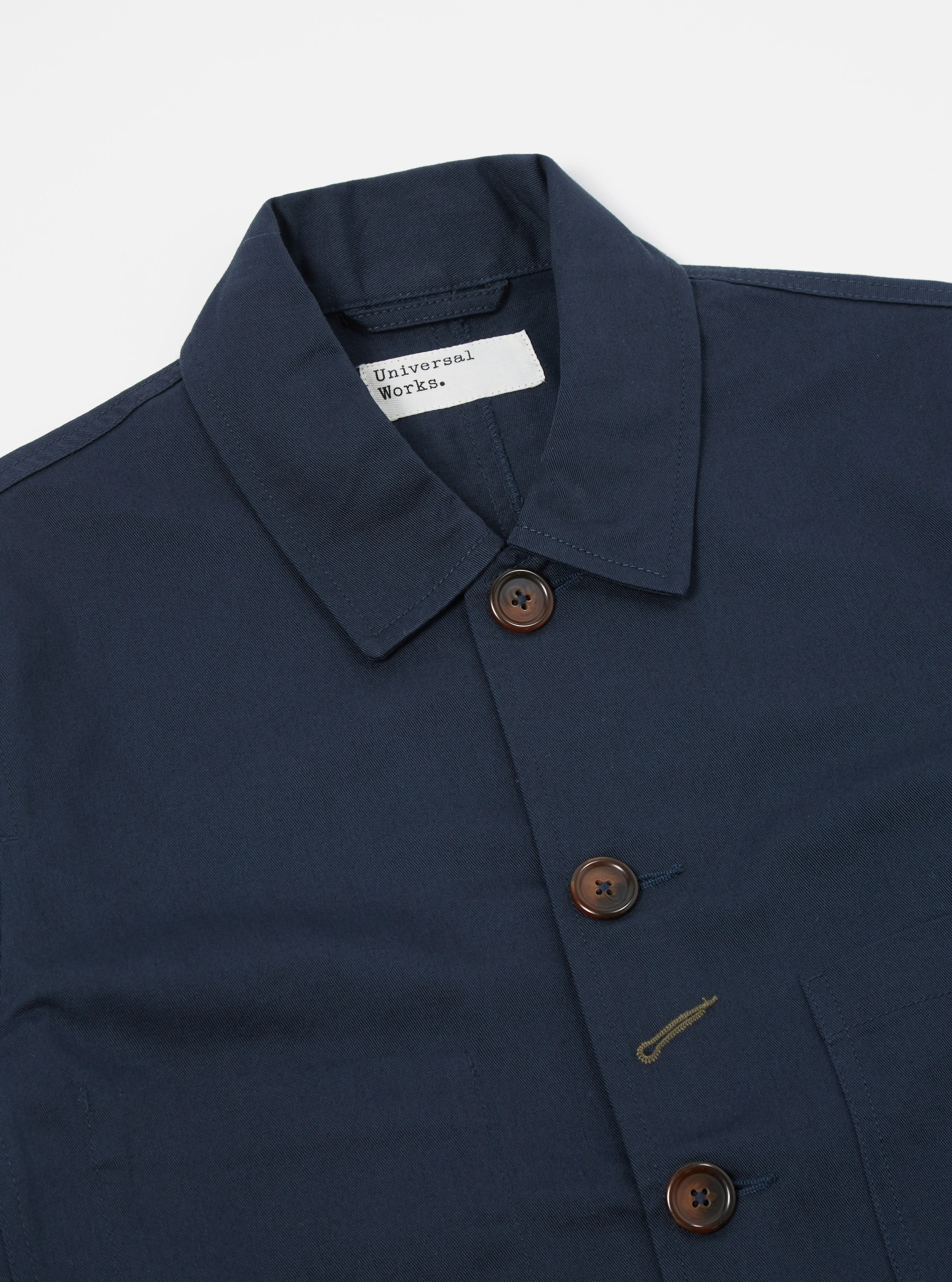 Navy Twill Bakers Jacket sold by Universal Works product image thumbnail 3