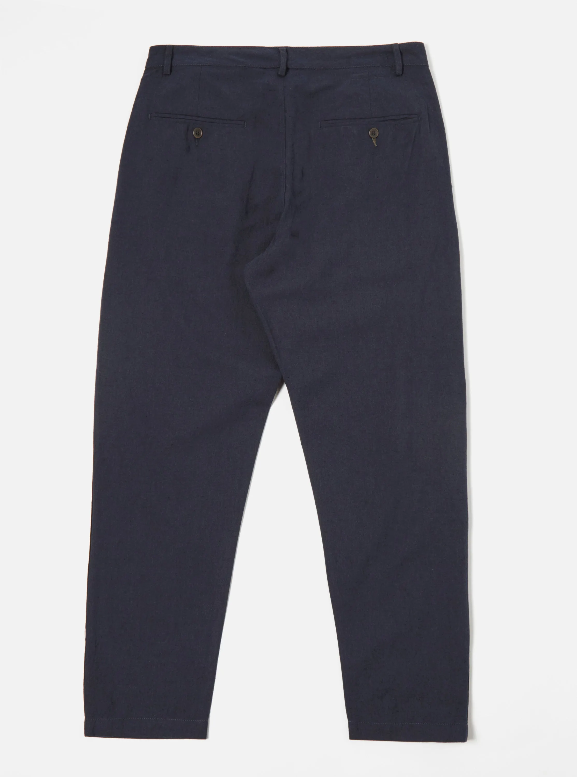 Universal Works Military Chino in Navy Lord Cotton Linen sold by Universal Works product image thumbnail 3