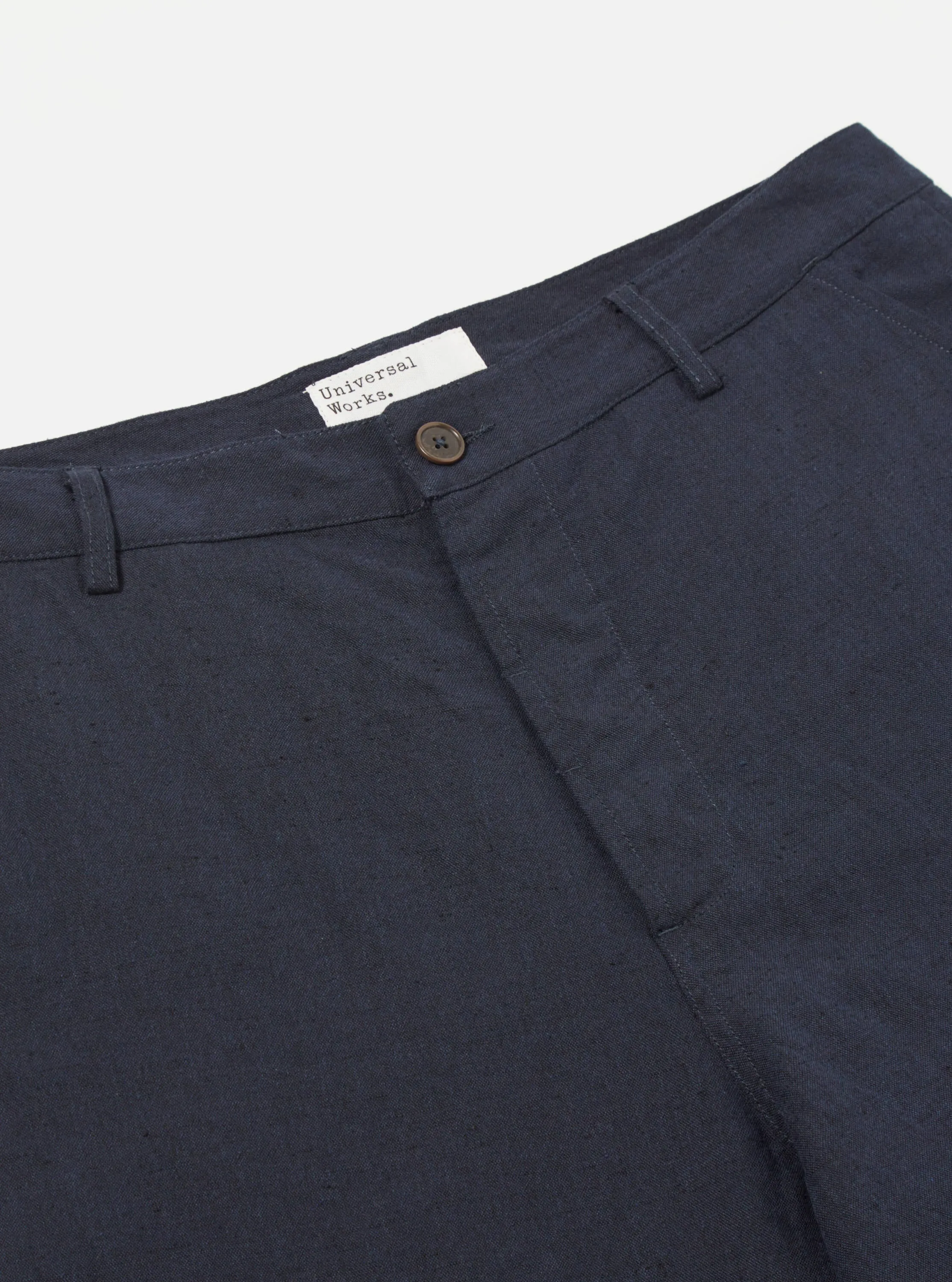 Universal Works Military Chino in Navy Lord Cotton Linen sold by Universal Works product image thumbnail 4