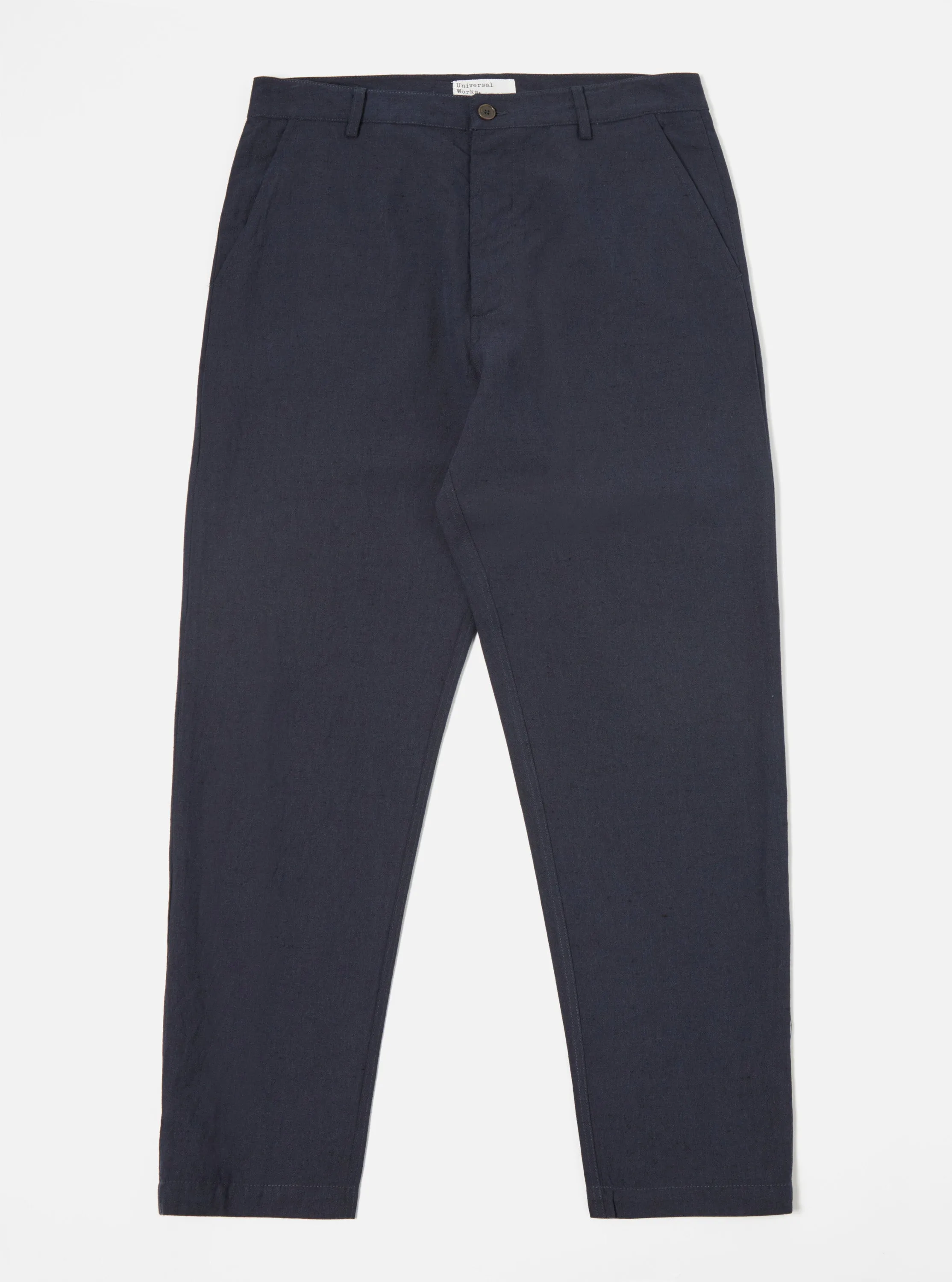 Universal Works Military Chino in Navy Lord Cotton Linen sold by Universal Works product image thumbnail 2