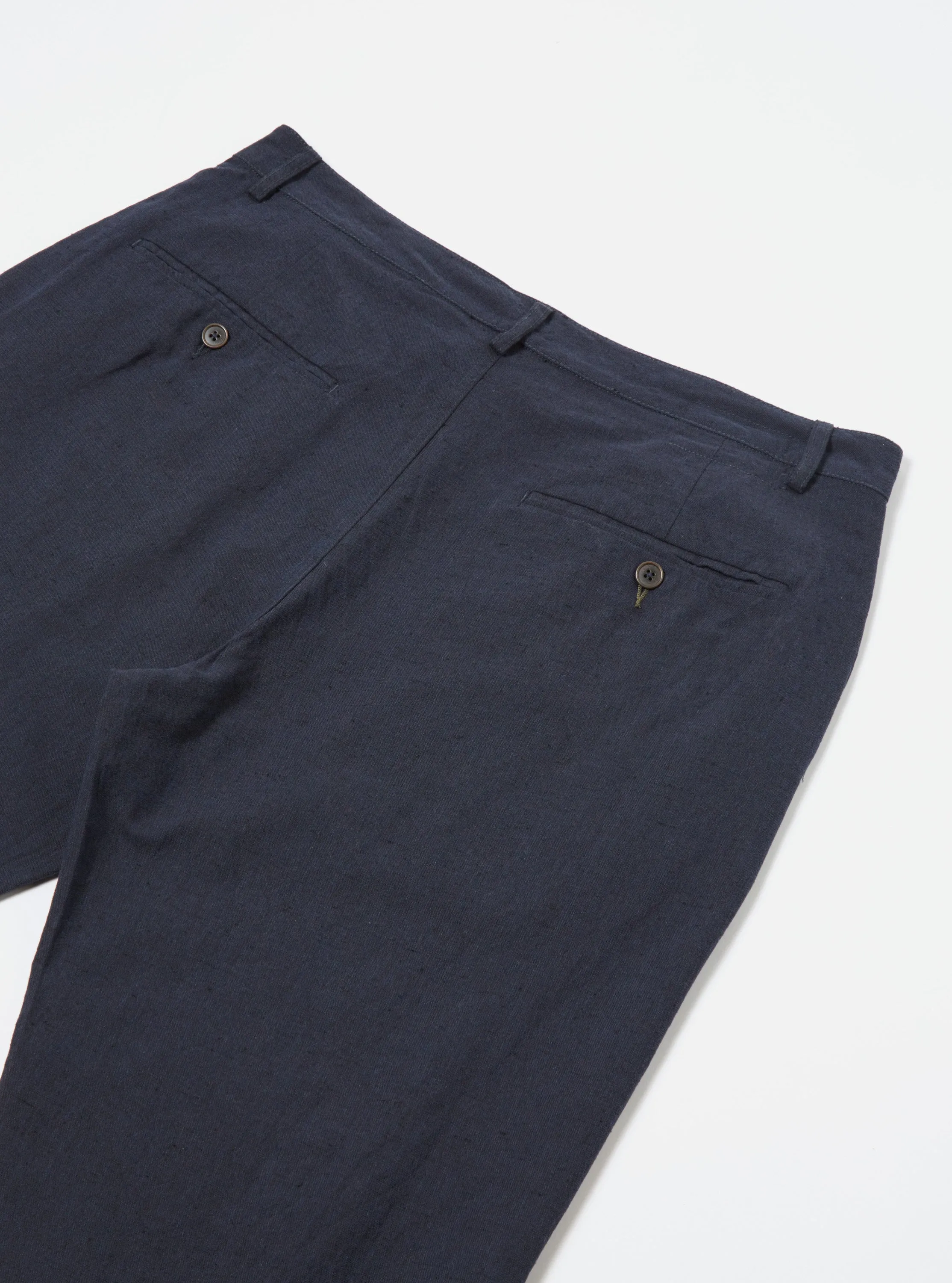 Universal Works Military Chino in Navy Lord Cotton Linen sold by Universal Works product image thumbnail 5
