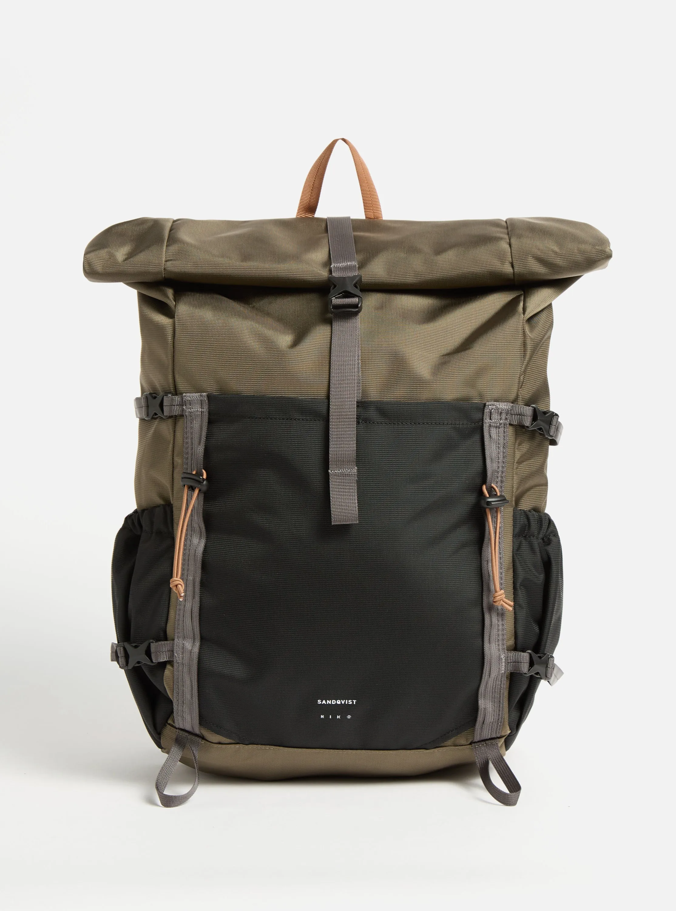 Sandqvist Forest Hike Backpack In Multi Brown Recycled Nylon sold by Universal Works