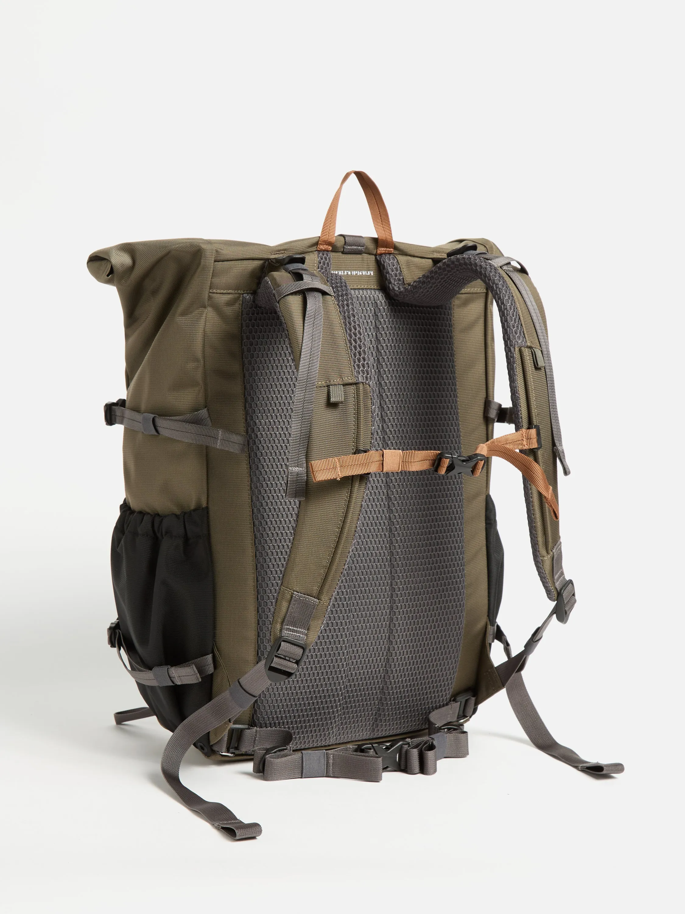 Sandqvist Forest Hike Backpack In Multi Brown Recycled Nylon sold by Universal Works product image thumbnail 2