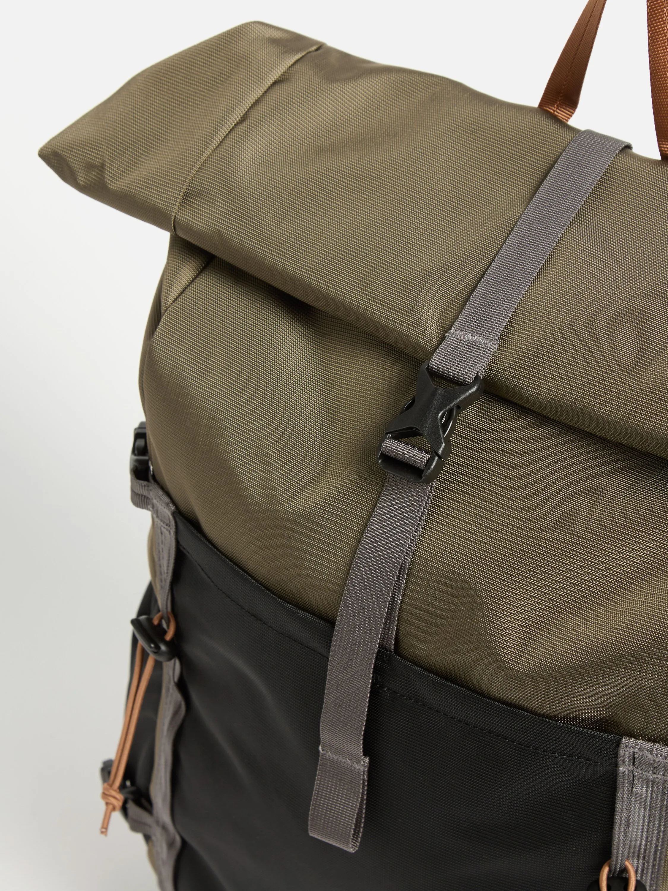 Sandqvist Forest Hike Backpack In Multi Brown Recycled Nylon sold by Universal Works product image thumbnail 4