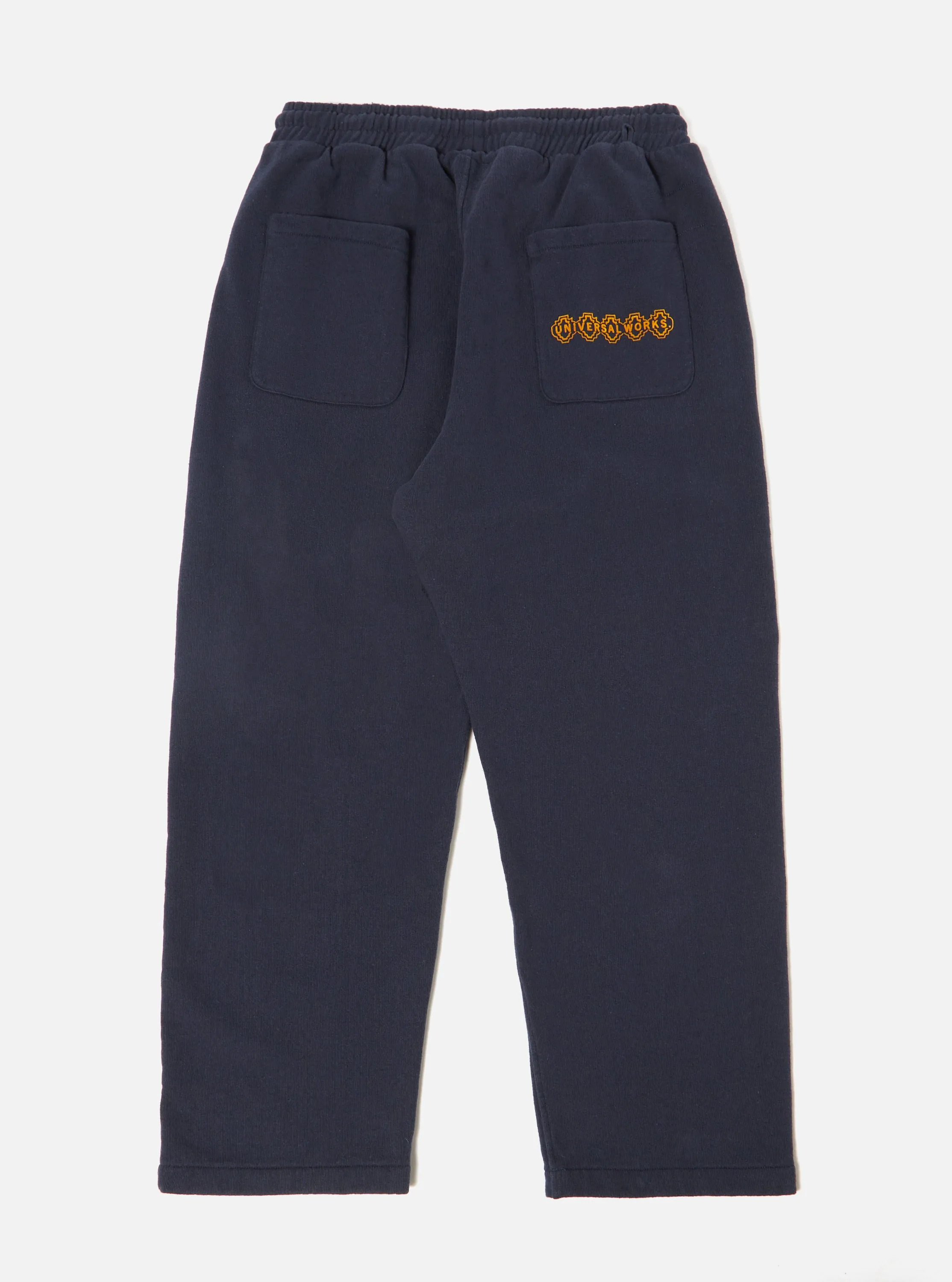 Universal Works Oxford Track Pant in Navy Dry Handle Brushback sold by Universal Works product image thumbnail 2