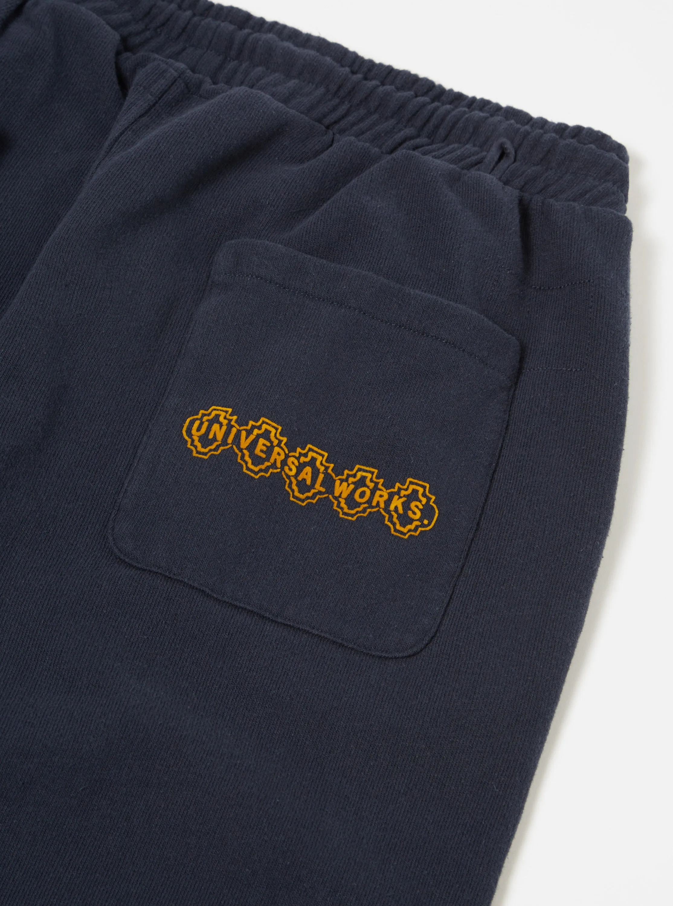 Universal Works Oxford Track Pant in Navy Dry Handle Brushback sold by Universal Works product image thumbnail 4