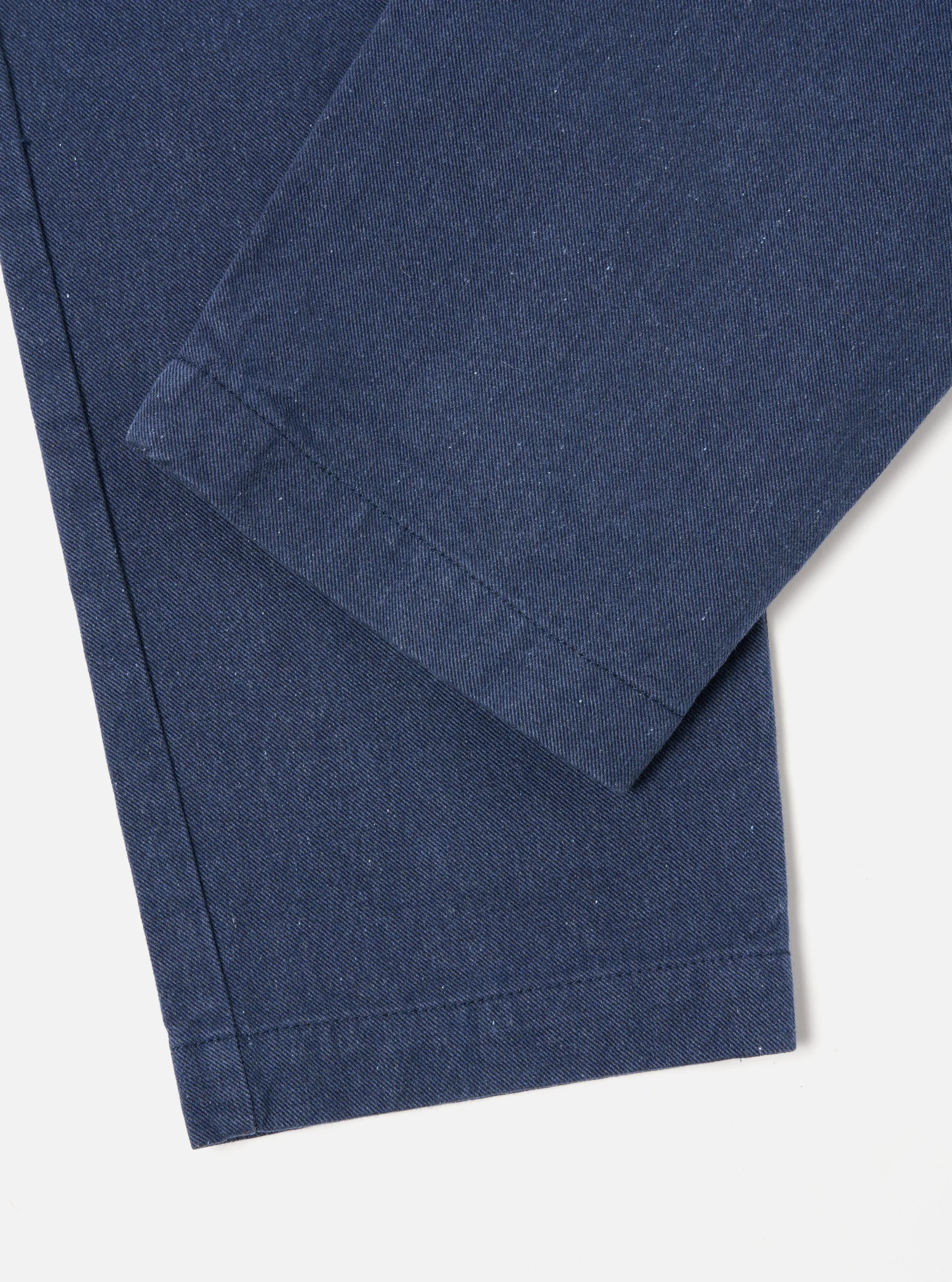 Universal Works Military Chino in Indigo Recycled Denim sold by Universal Works product image thumbnail 5