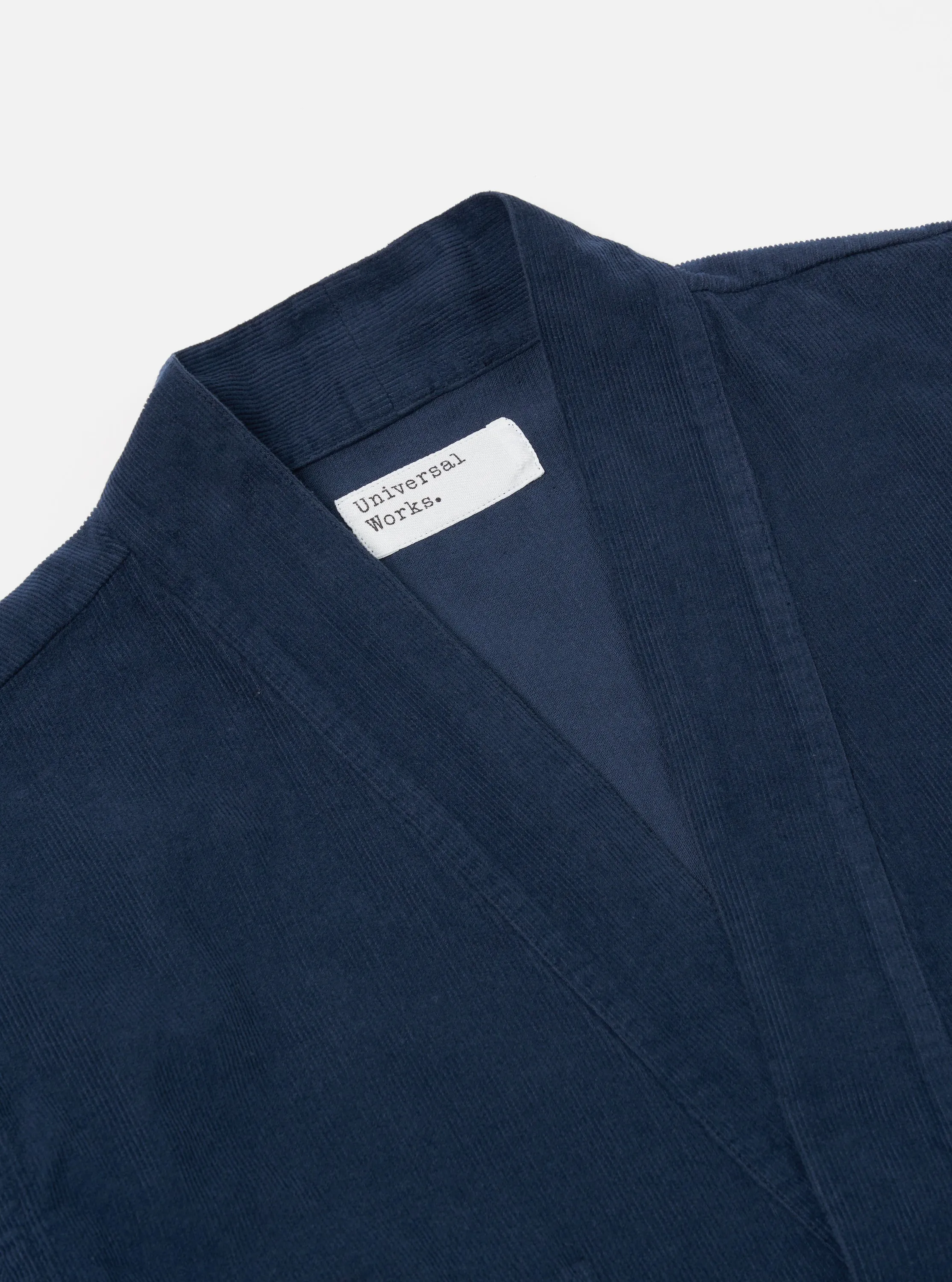 Universal Works Kyoto Work Jacket in Navy Fine Cord sold by Universal Works product image thumbnail 3