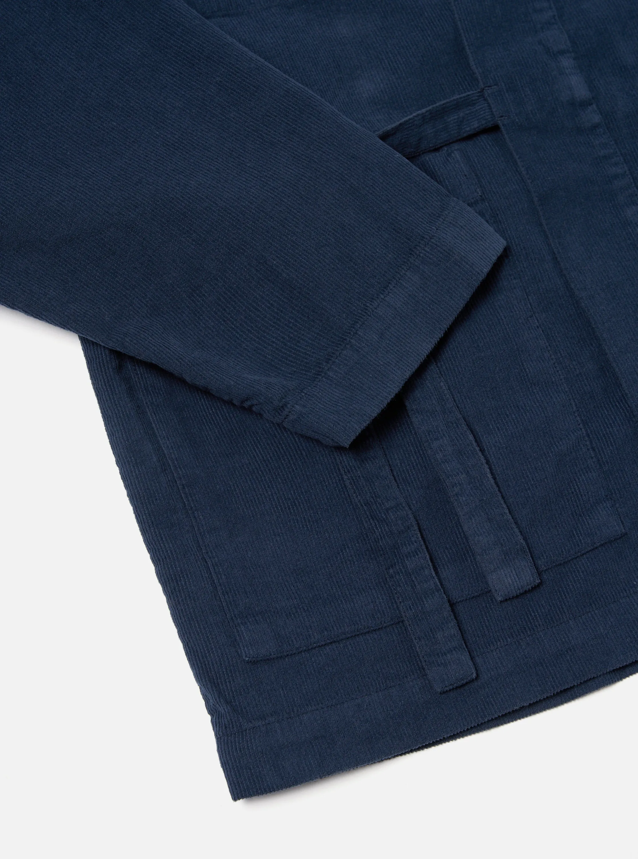 Universal Works Kyoto Work Jacket in Navy Fine Cord sold by Universal Works product image thumbnail 5