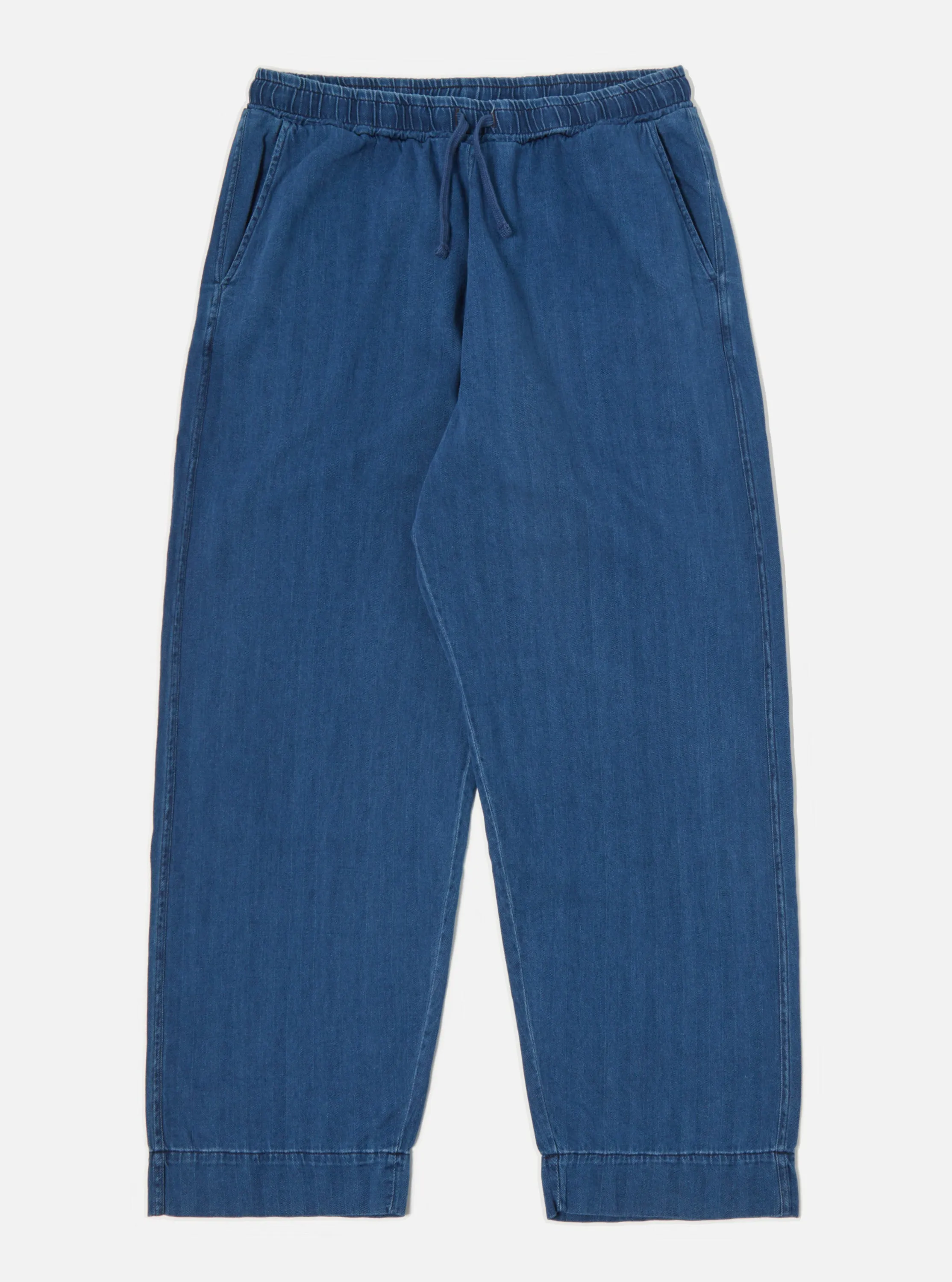 Universal Works Judo Pant in Washed Indigo Herringbone Denim sold by Universal Works product image thumbnail 3