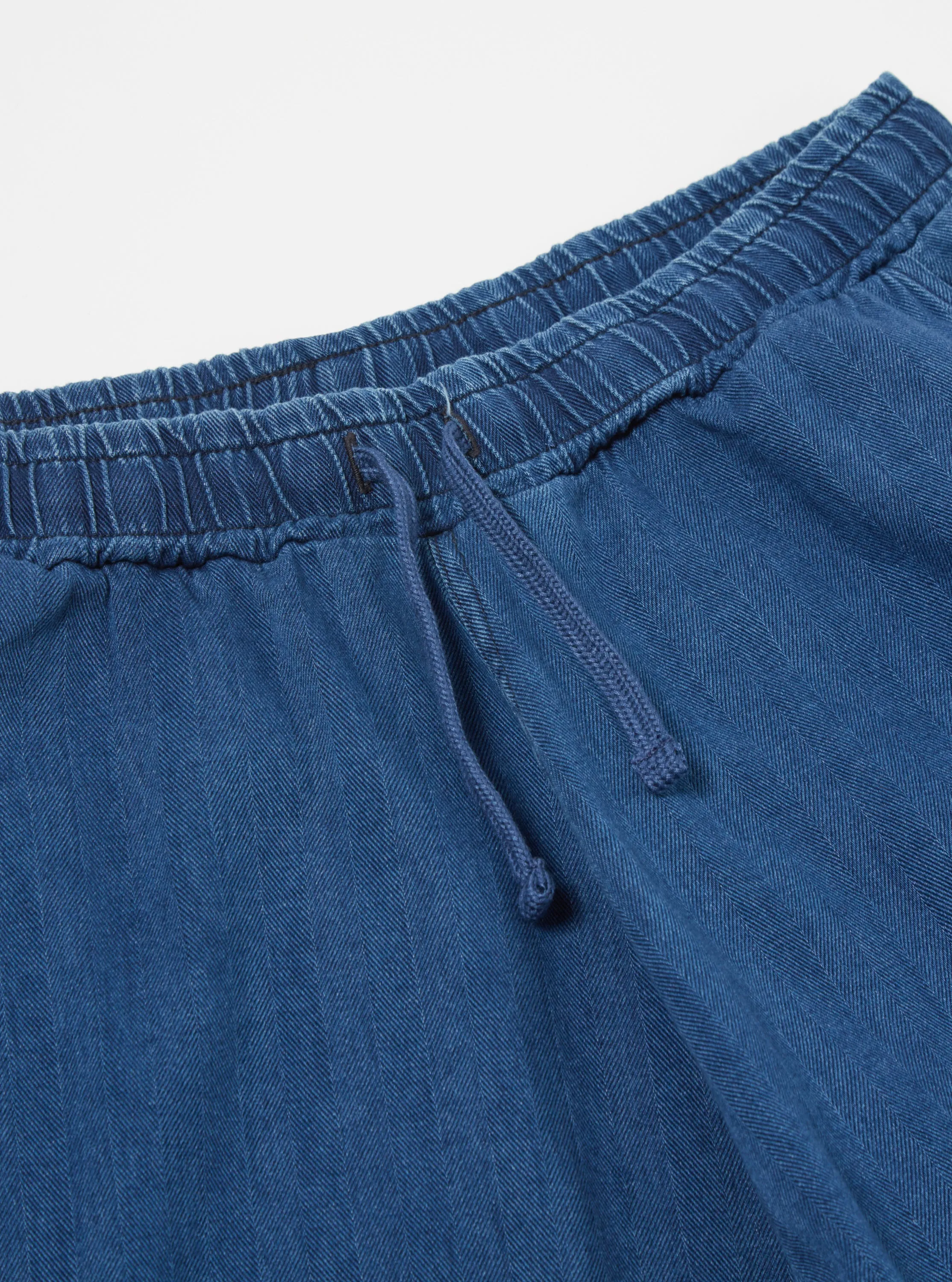 Universal Works Judo Pant in Washed Indigo Herringbone Denim sold by Universal Works product image thumbnail 5