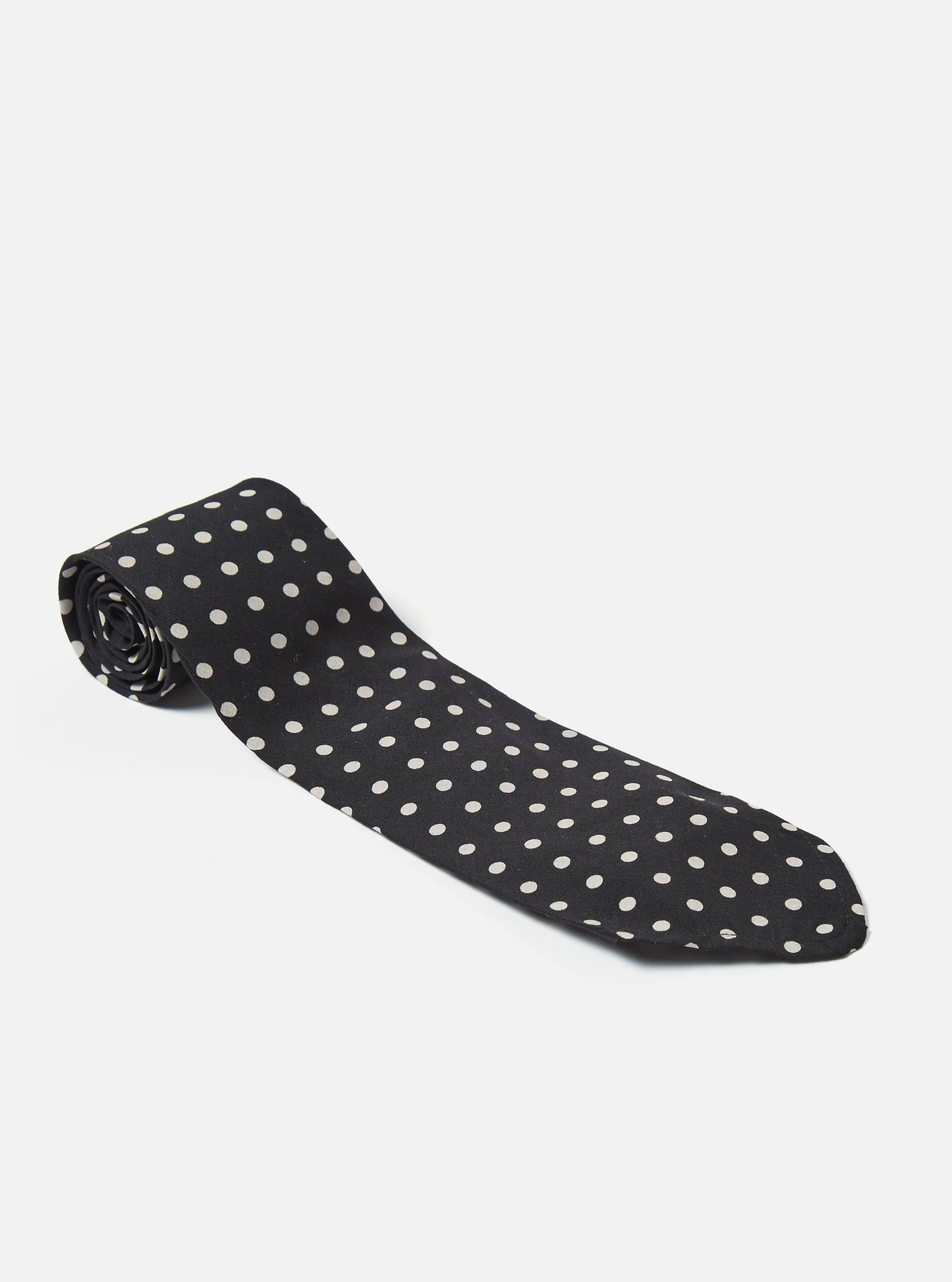 Universal Works Tie in Black Dot Print sold by Universal Works product image thumbnail 2