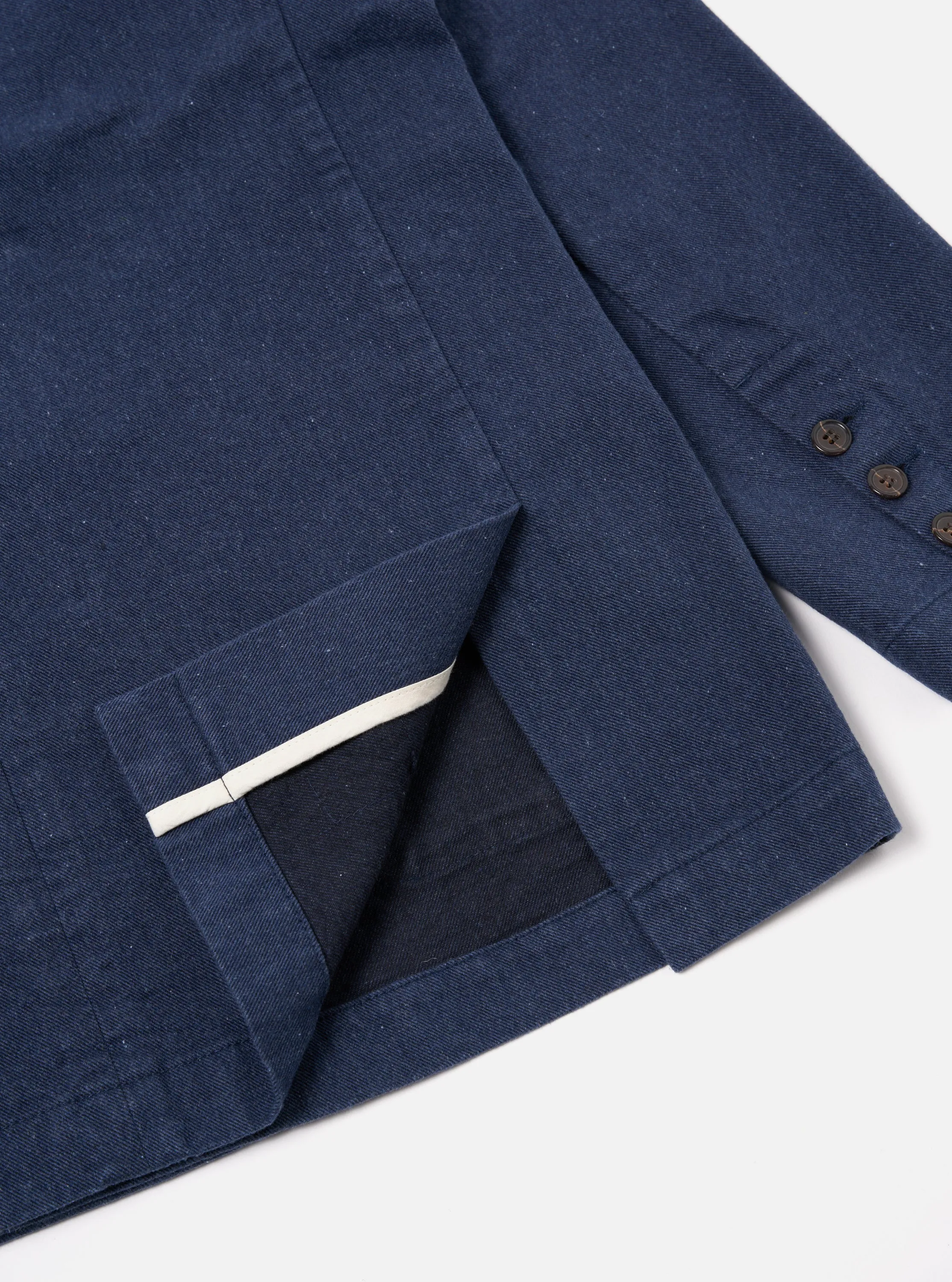 Universal Works Manor Jacket in Indigo Recycled Denim sold by Universal Works product image thumbnail 5