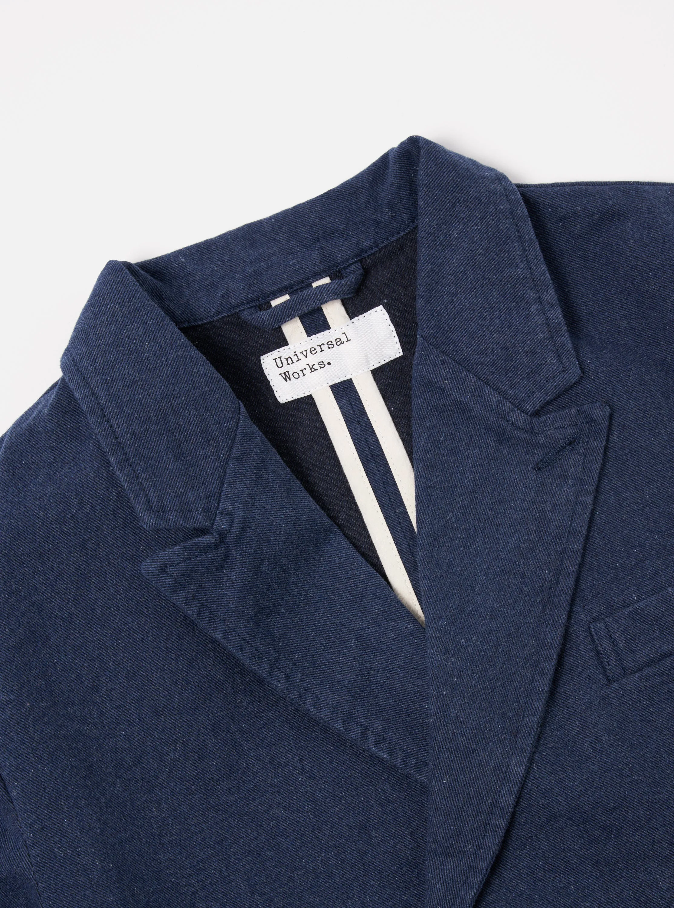 Universal Works Manor Jacket in Indigo Recycled Denim sold by Universal Works product image thumbnail 3