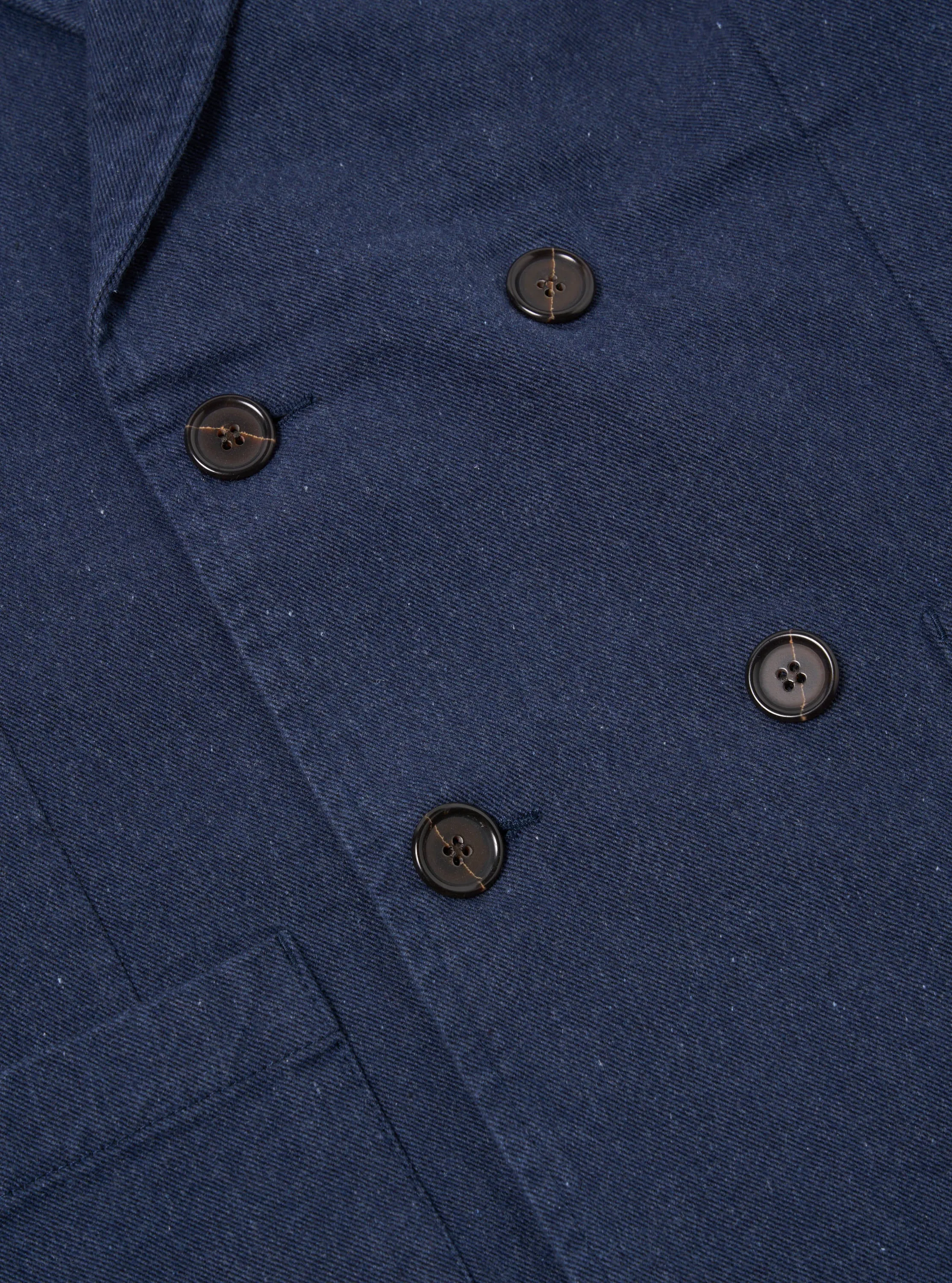 Universal Works Manor Jacket in Indigo Recycled Denim sold by Universal Works product image thumbnail 4