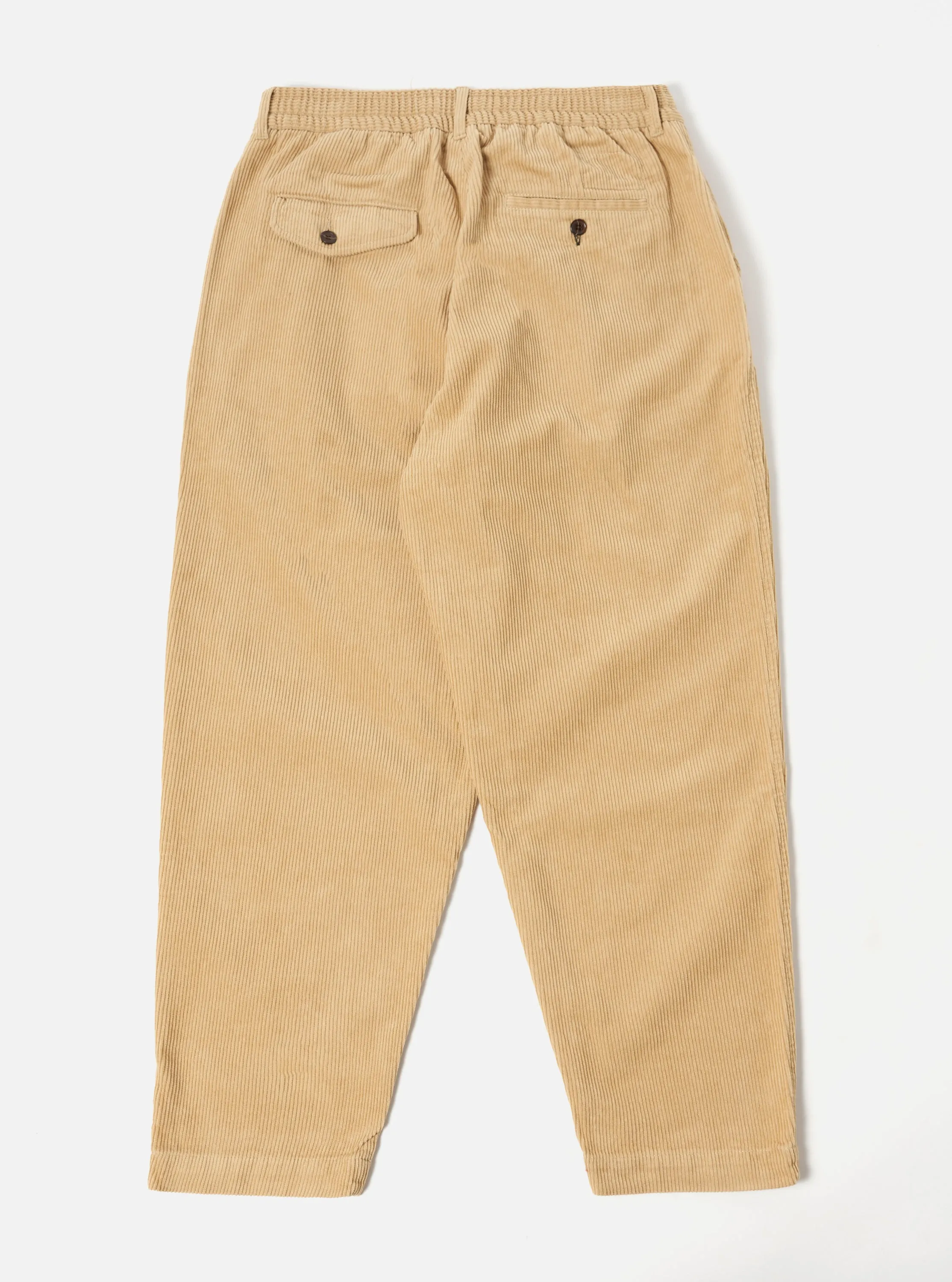 Universal Works Pleated Track Pant in Fawn Cord sold by Universal Works product image thumbnail 2