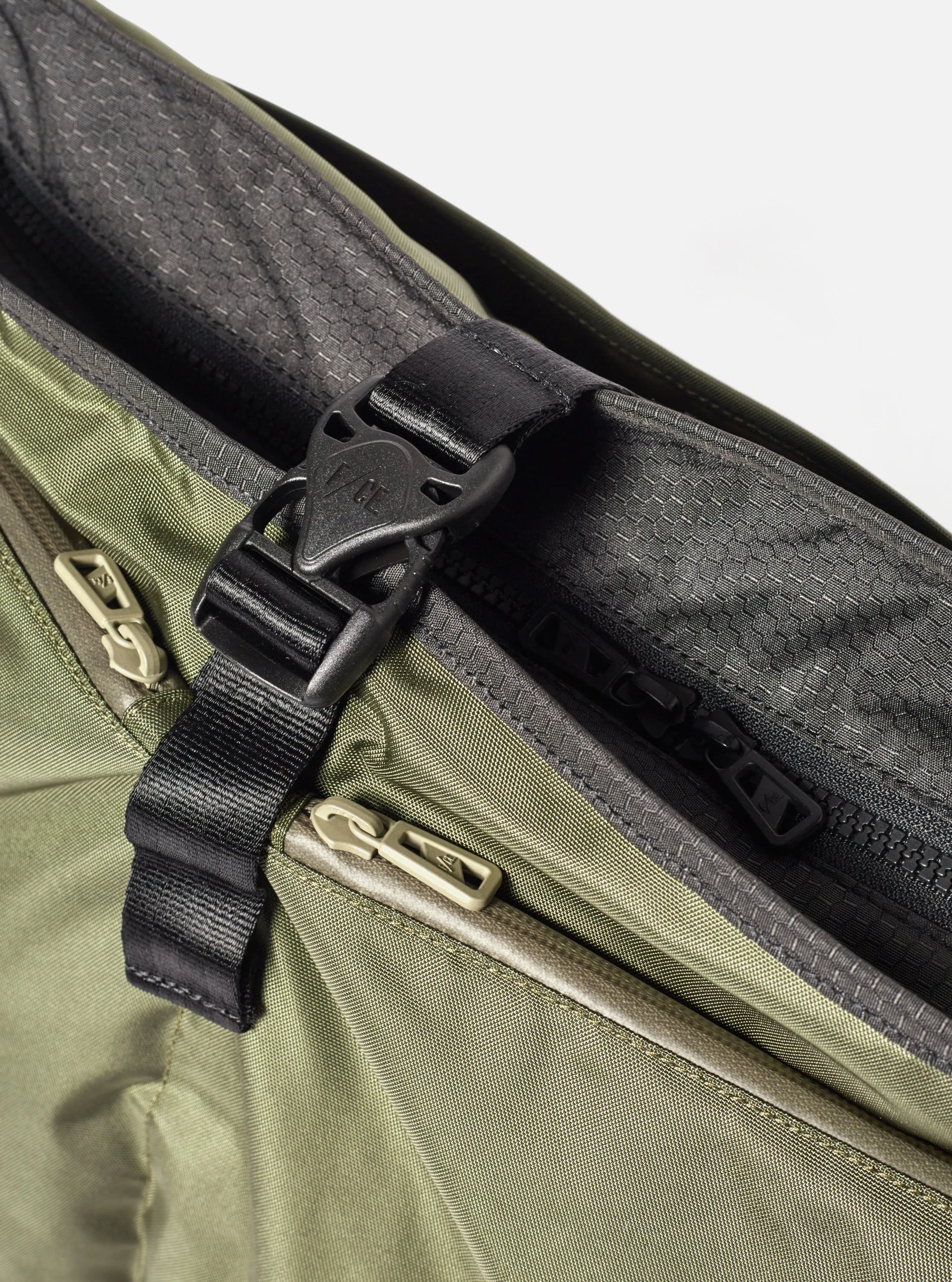 F/CE.® Lightweight Courier Shoulder Bag in Sage Green Nylon sold by Universal Works product image thumbnail 5