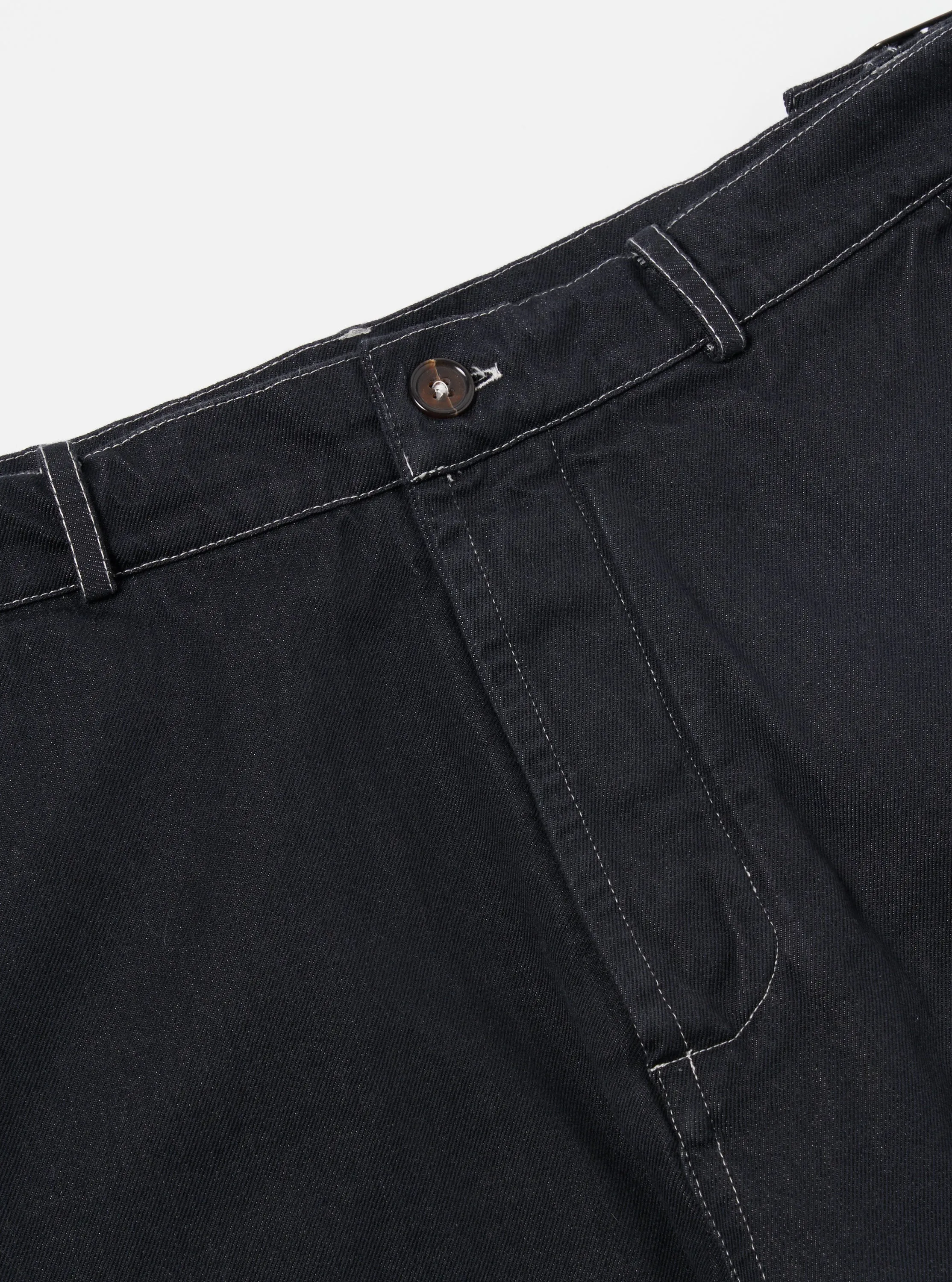 Universal Works Coverall Pant in Black Cali Denim sold by Universal Works product image thumbnail 3