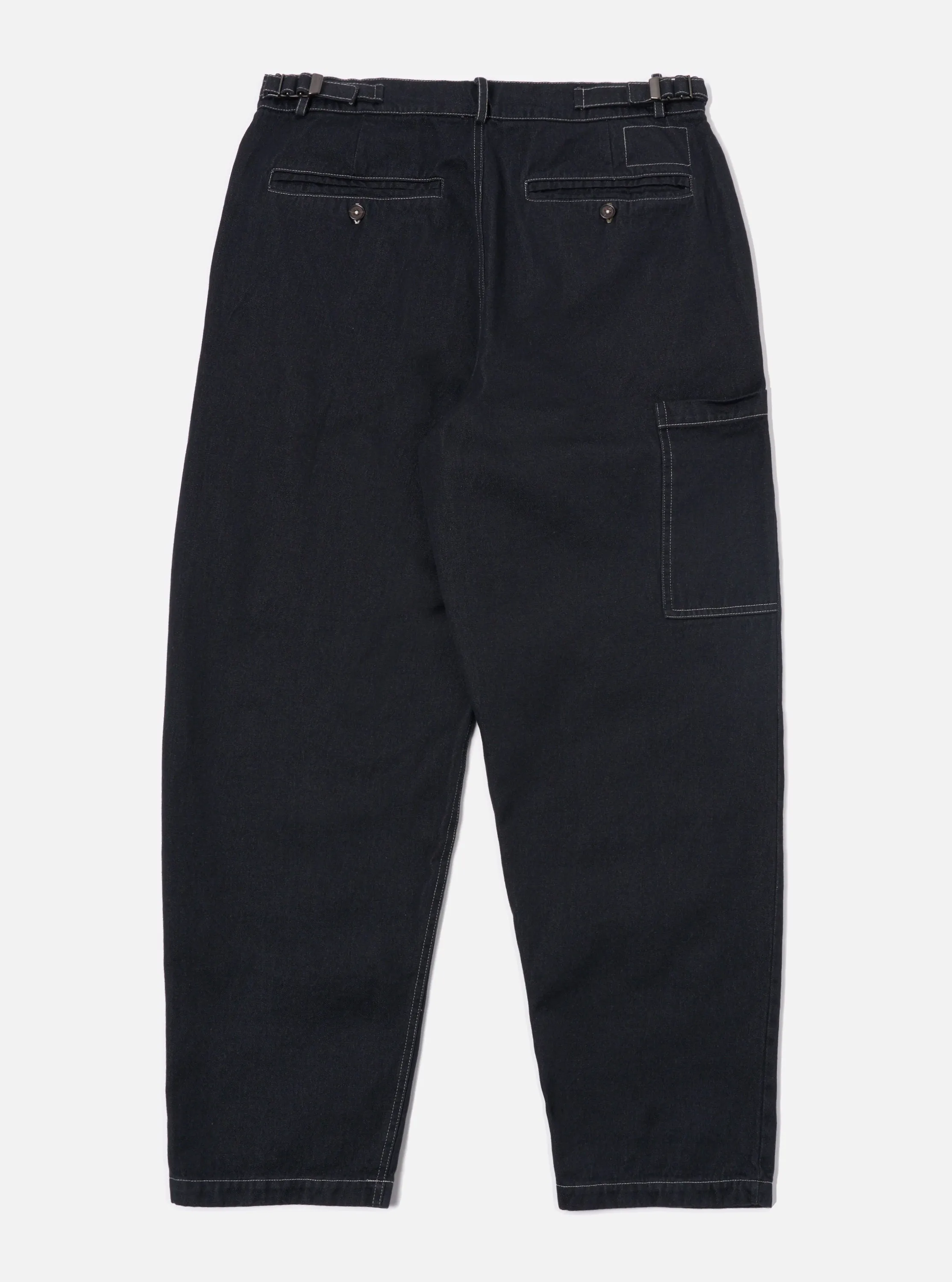 Universal Works Coverall Pant in Black Cali Denim sold by Universal Works product image thumbnail 2
