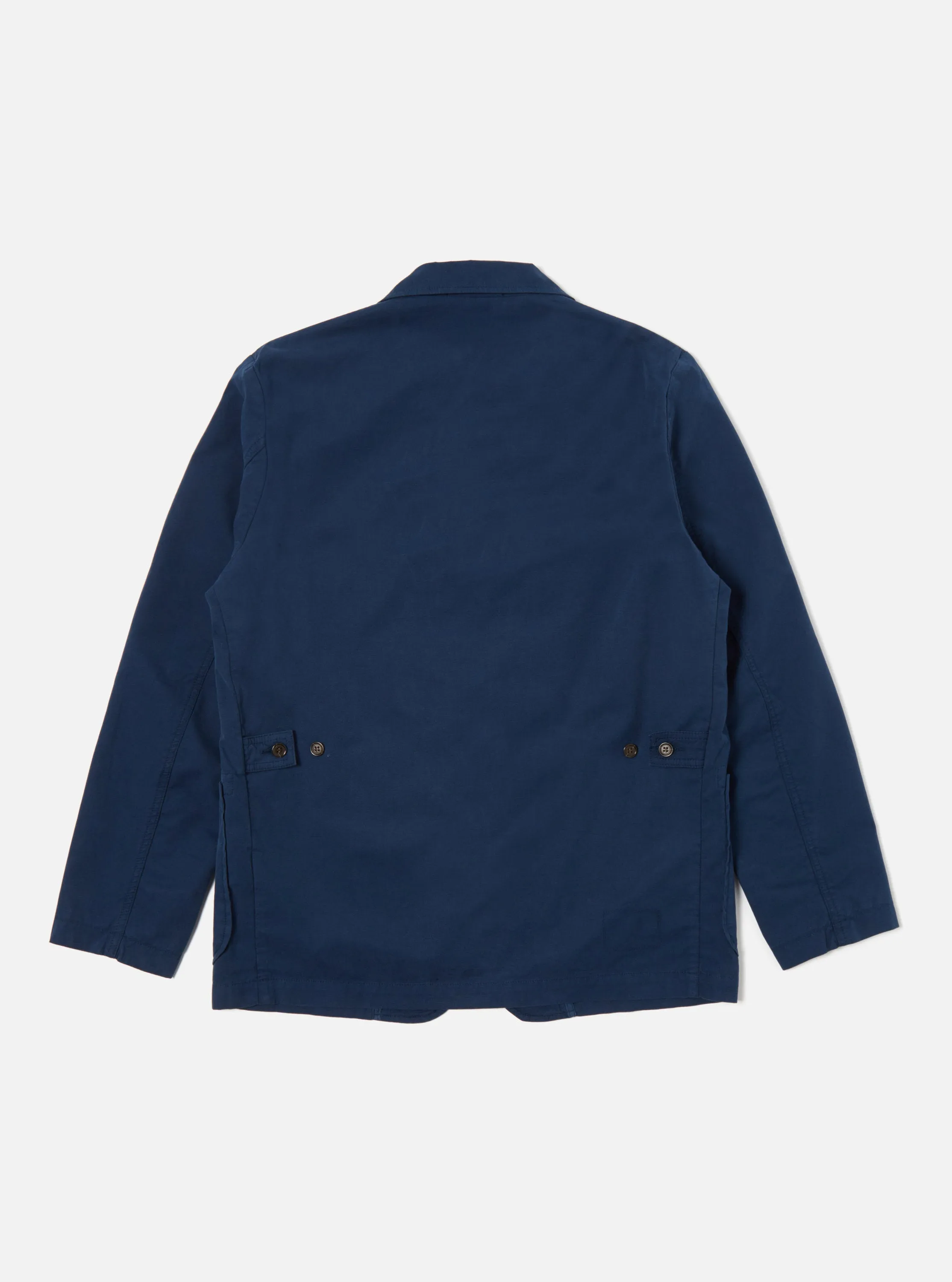 Universal Works Five Pocket Jacket in Navy Summer Canvas sold by Universal Works product image thumbnail 3