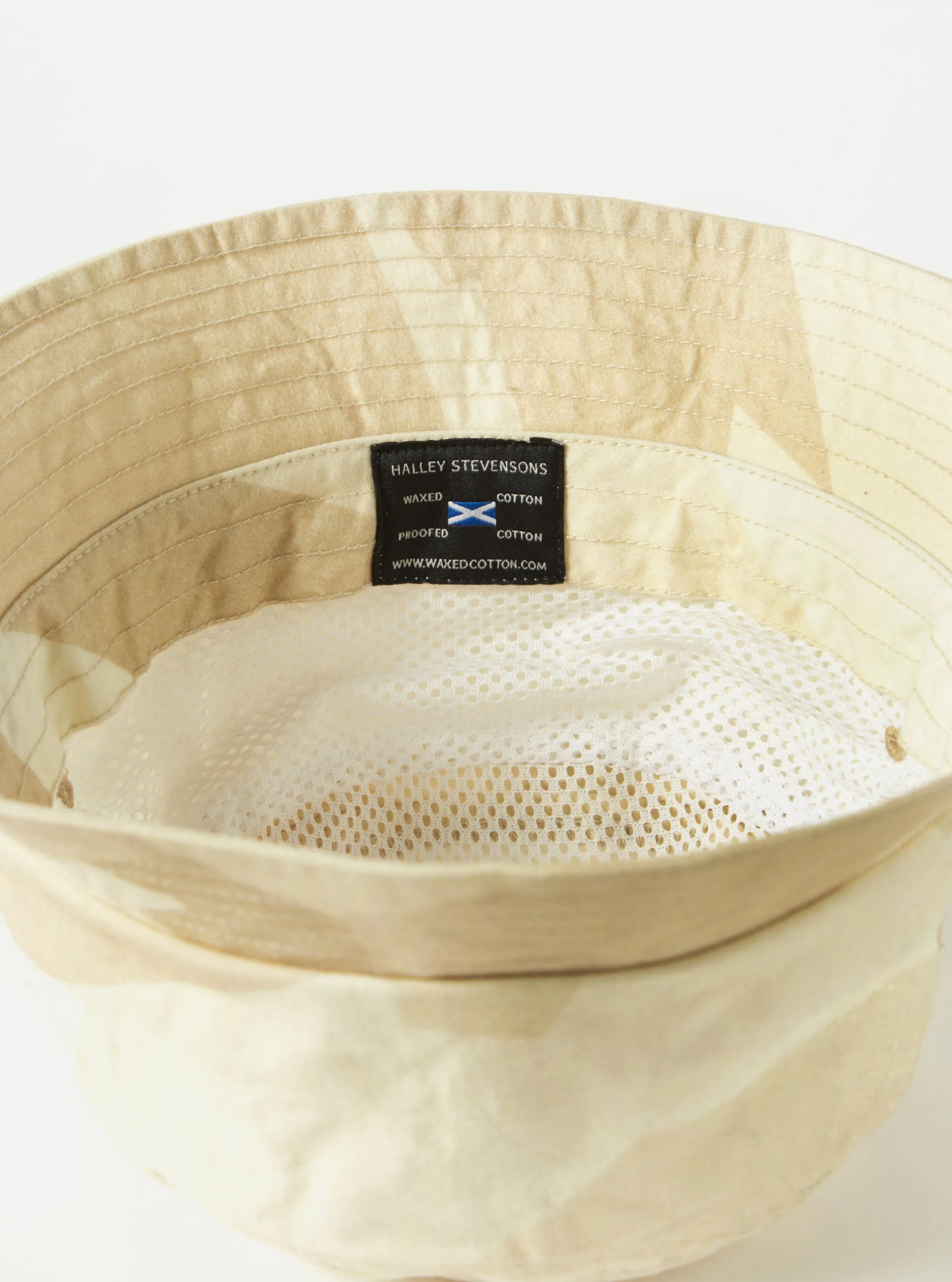 Universal Works Beach Hat in Sand Swedish Camo sold by Universal Works product image thumbnail 5