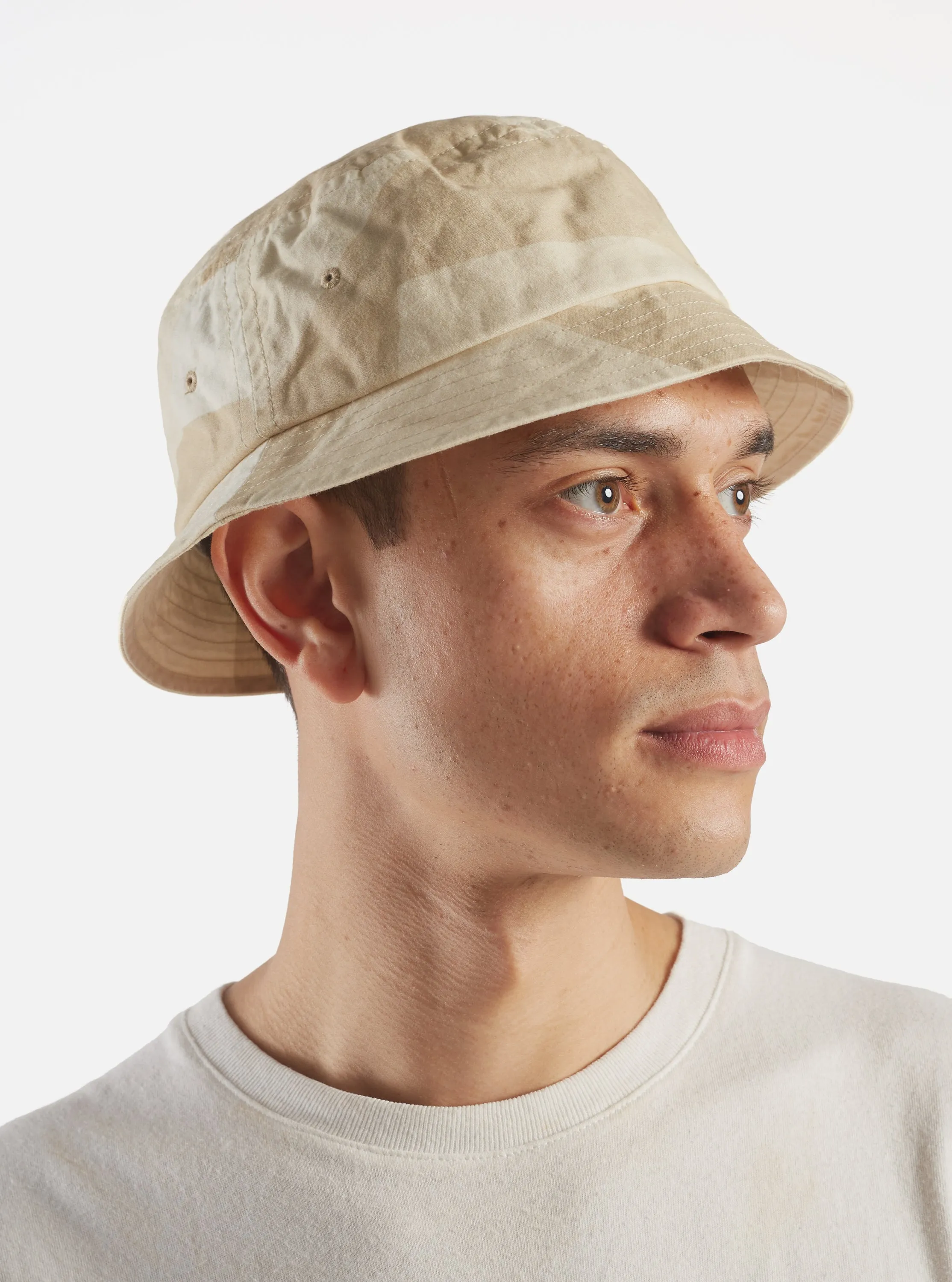 Universal Works Beach Hat in Sand Swedish Camo sold by Universal Works product image thumbnail 3