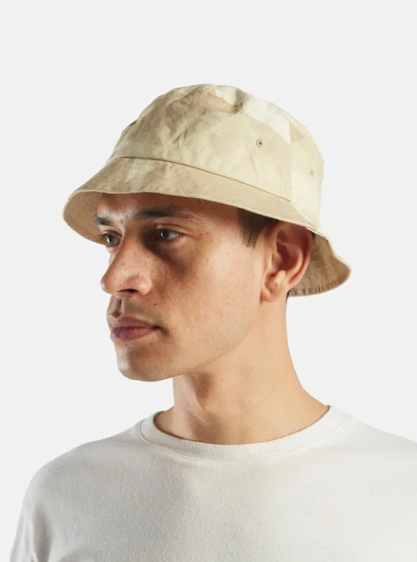 Universal Works Beach Hat in Sand Swedish Camo sold by Universal Works