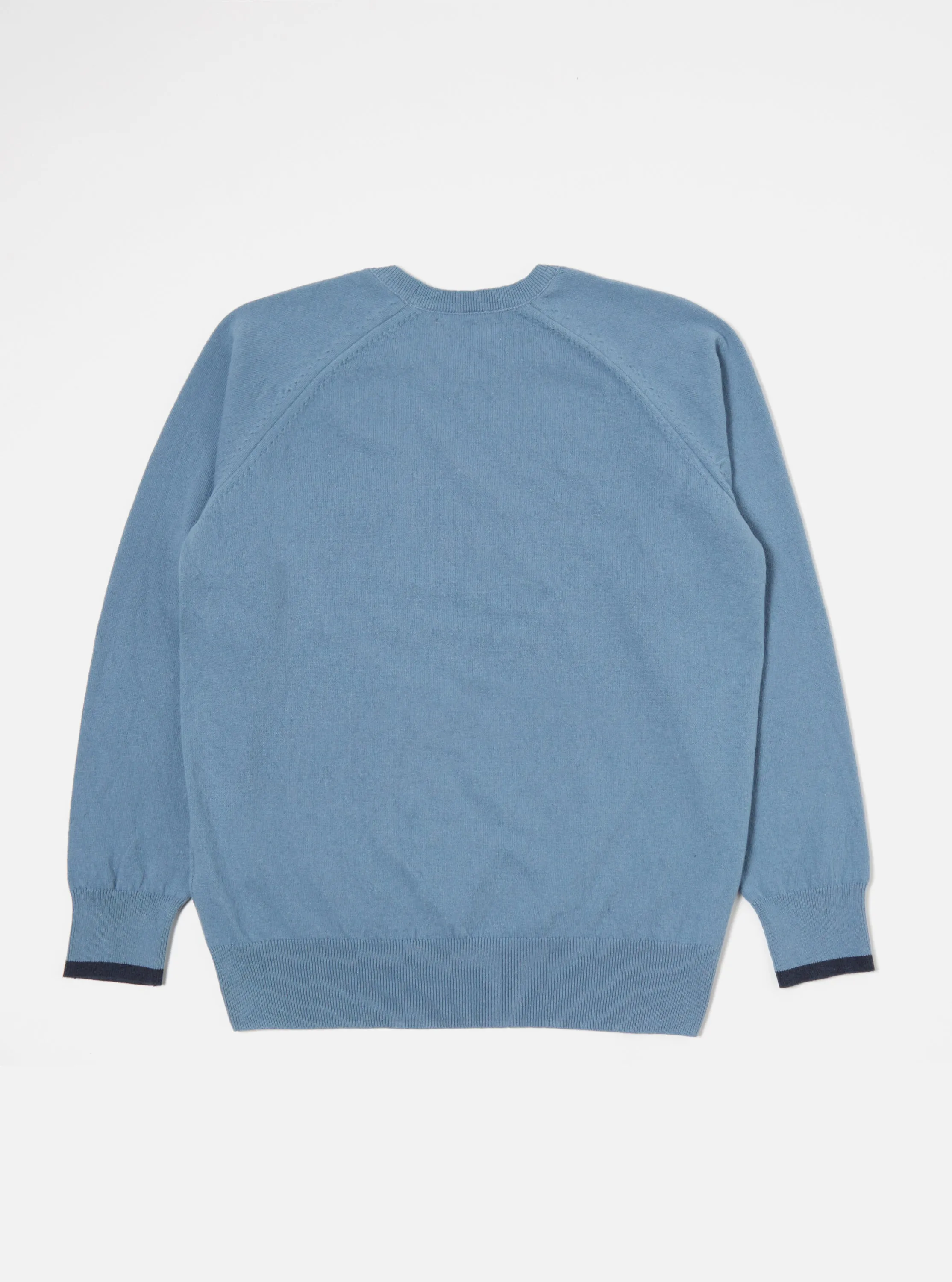 Universal Works Loose Pocket Crew in Chambray Eco Cotton sold by Universal Works product image thumbnail 3