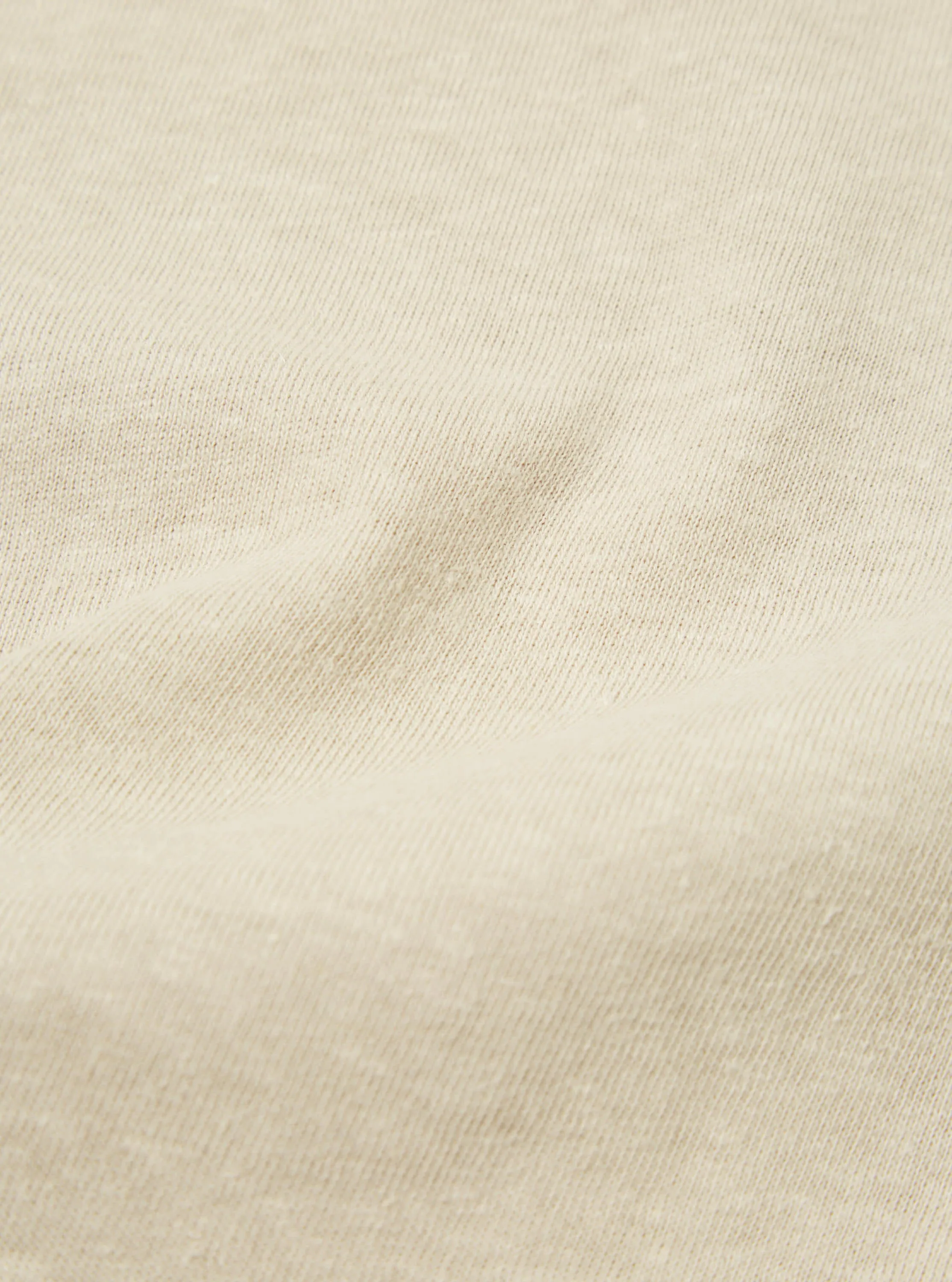 Universal Works Newlyn Polo in Driftwood Cotton Hemp Jersey sold by Universal Works product image thumbnail 5