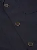 Universal Works Three Button Jacket in Dark Navy Ospina Cotton sold by Universal Works