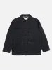 Universal Works Coverall Jacket in Black Cali Denim sold by Universal Works