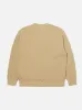 Universal Works Loose Sweatshirt in Summer Oak Organic Cotton/Hemp Waffle sold by Universal Works