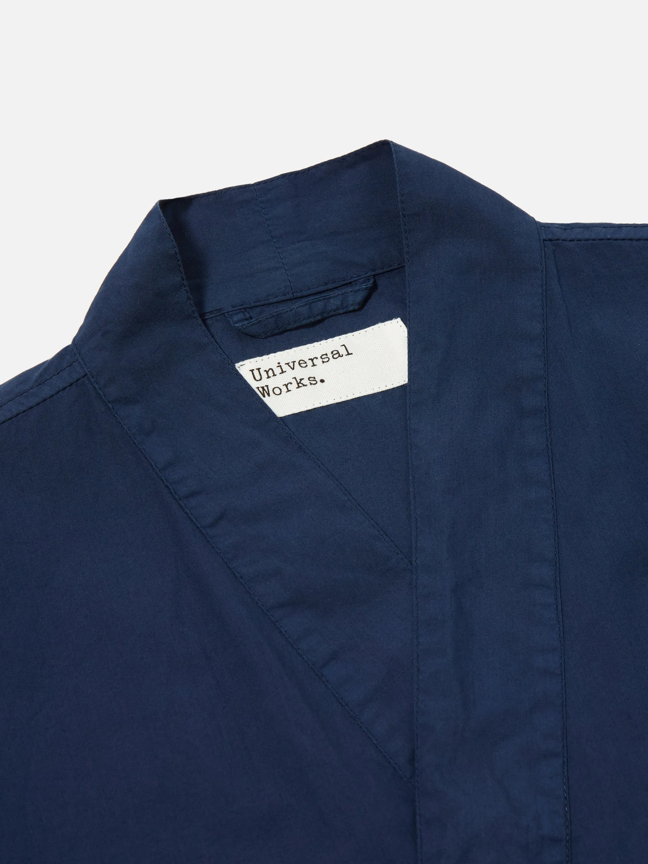 Universal Works Kyoto Work Jacket in Navy Broad Cloth sold by Universal Works product image thumbnail 3