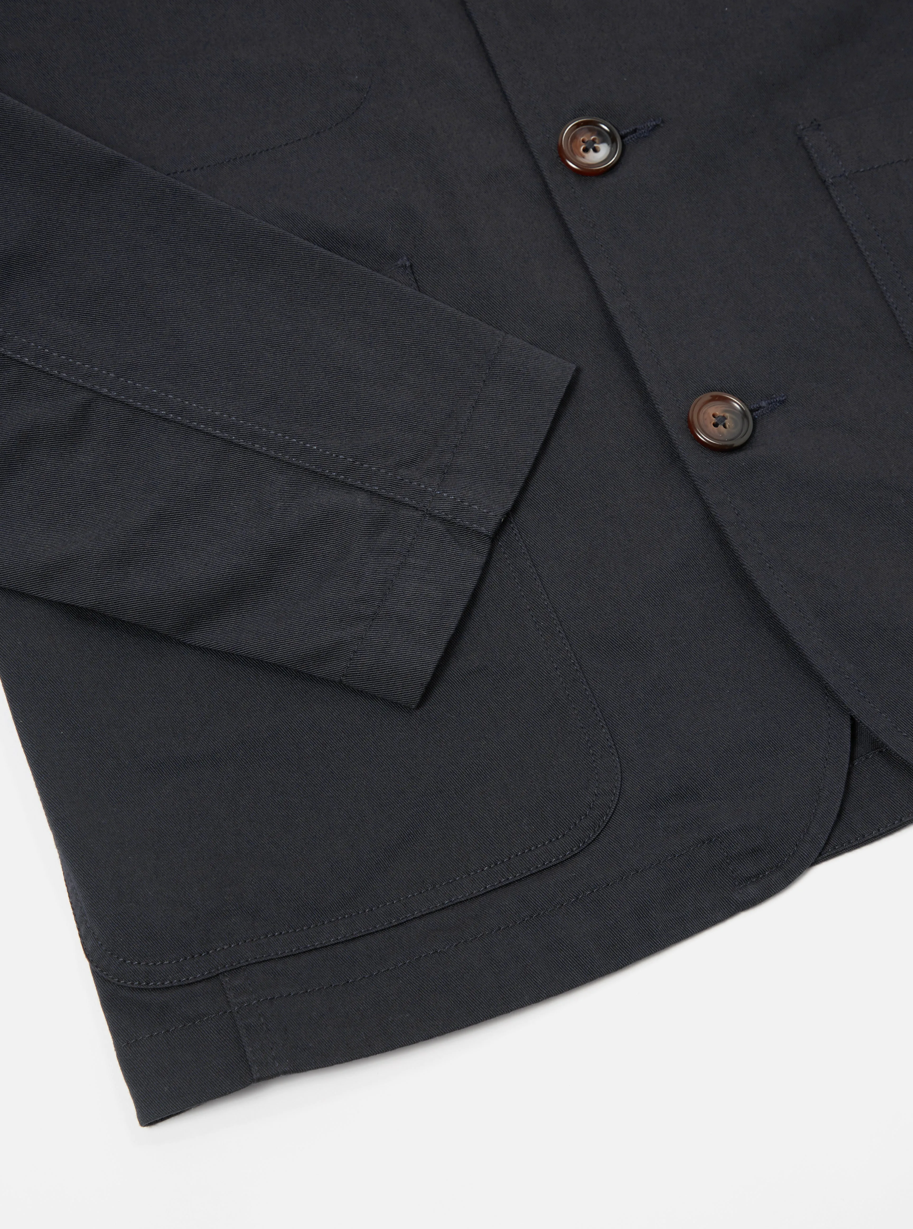Black Twill Bakers Jacket sold by Universal Works product image thumbnail 5