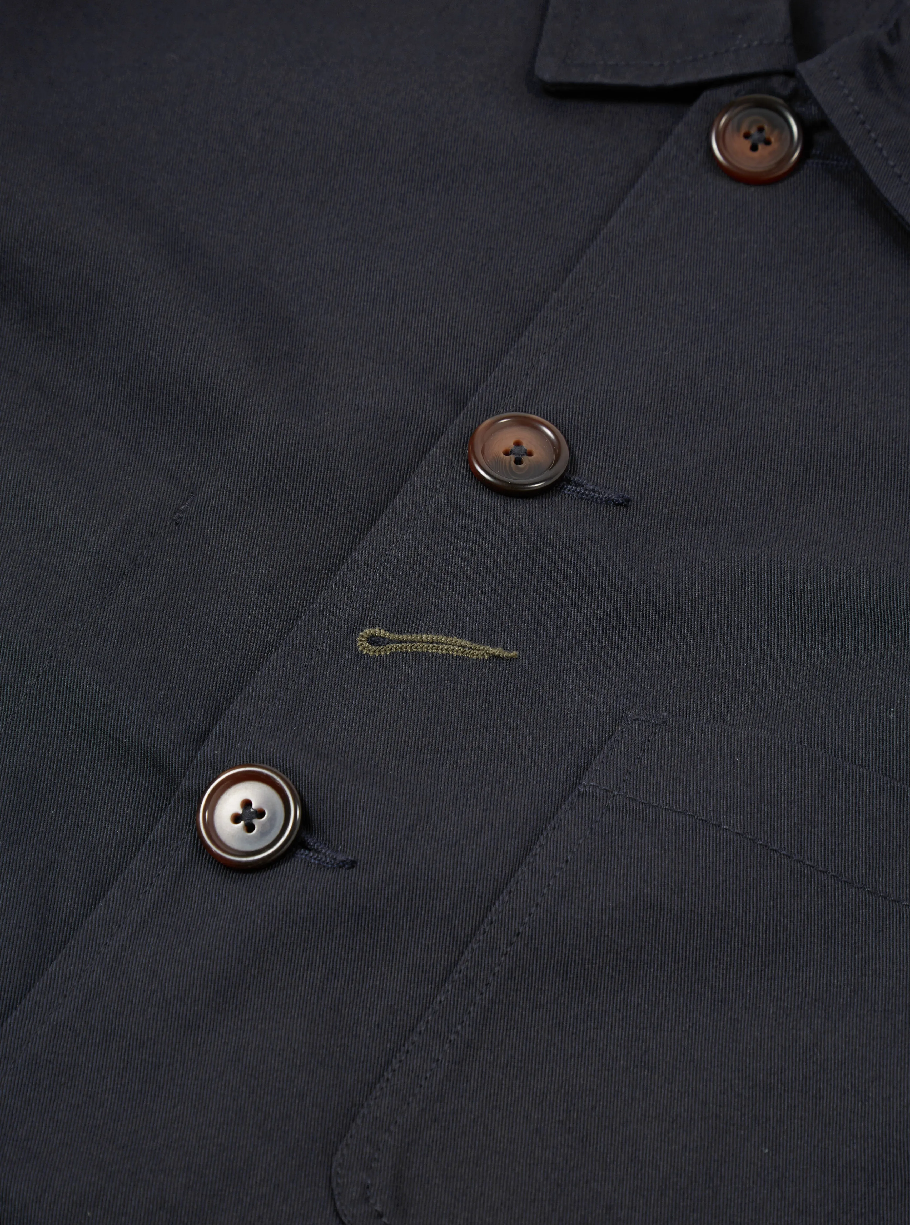 Black Twill Bakers Jacket sold by Universal Works product image thumbnail 4
