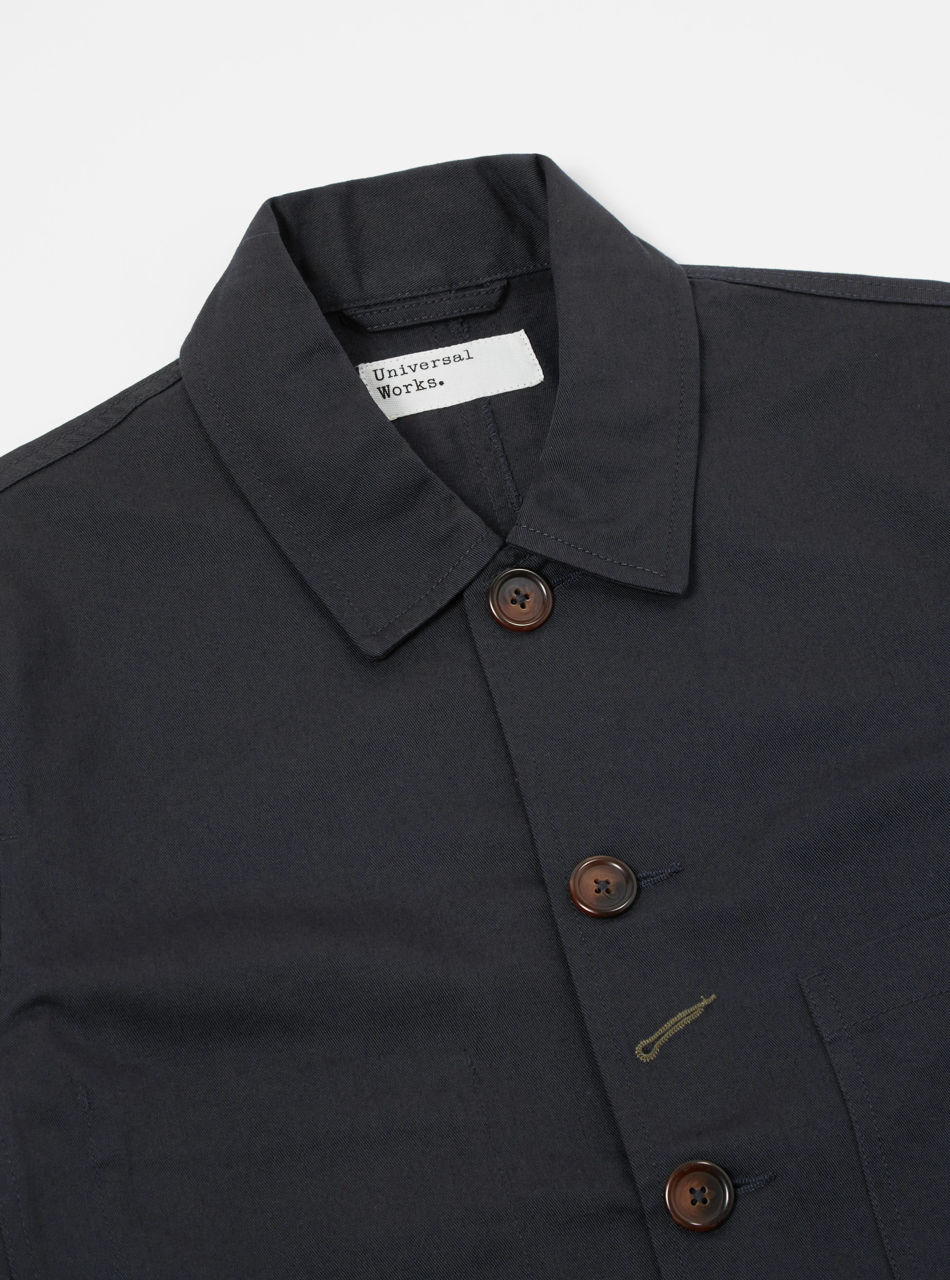 Black Twill Bakers Jacket sold by Universal Works product image thumbnail 3