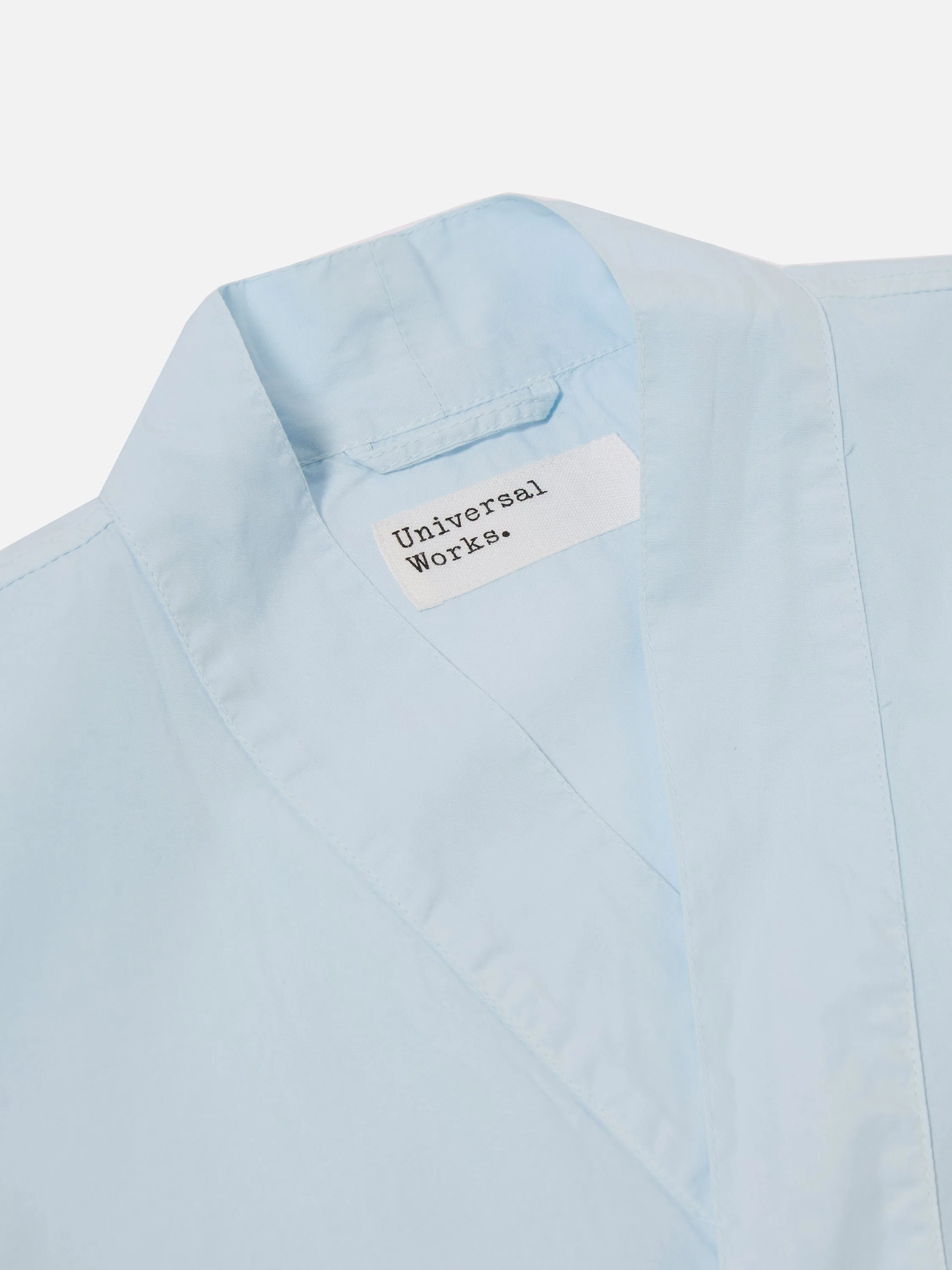 Universal Works Kyoto Work Jacket in Sky Broad Cloth sold by Universal Works product image thumbnail 3