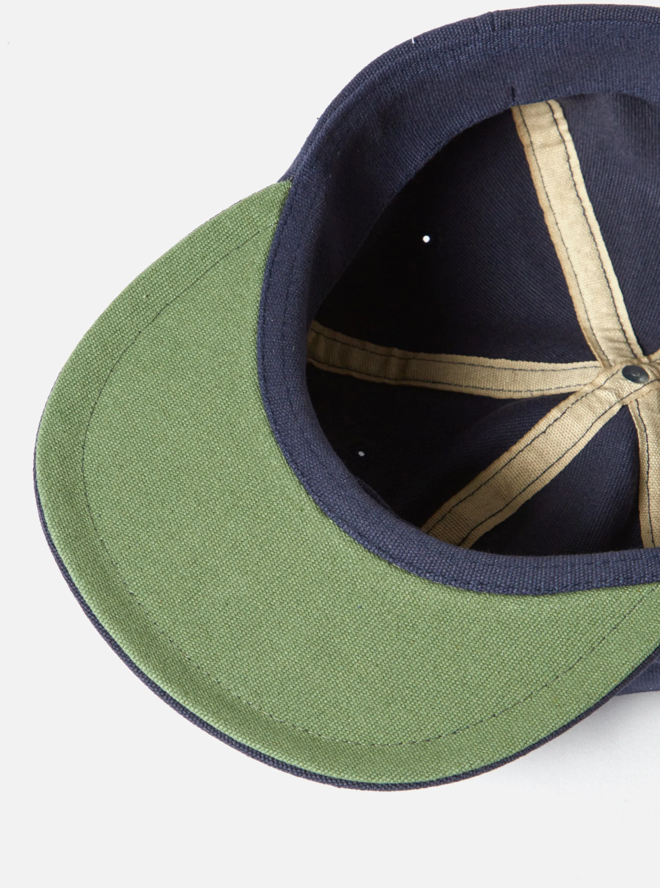 Universal Works Cricket Cap in Navy Canvas sold by Universal Works product image thumbnail 4