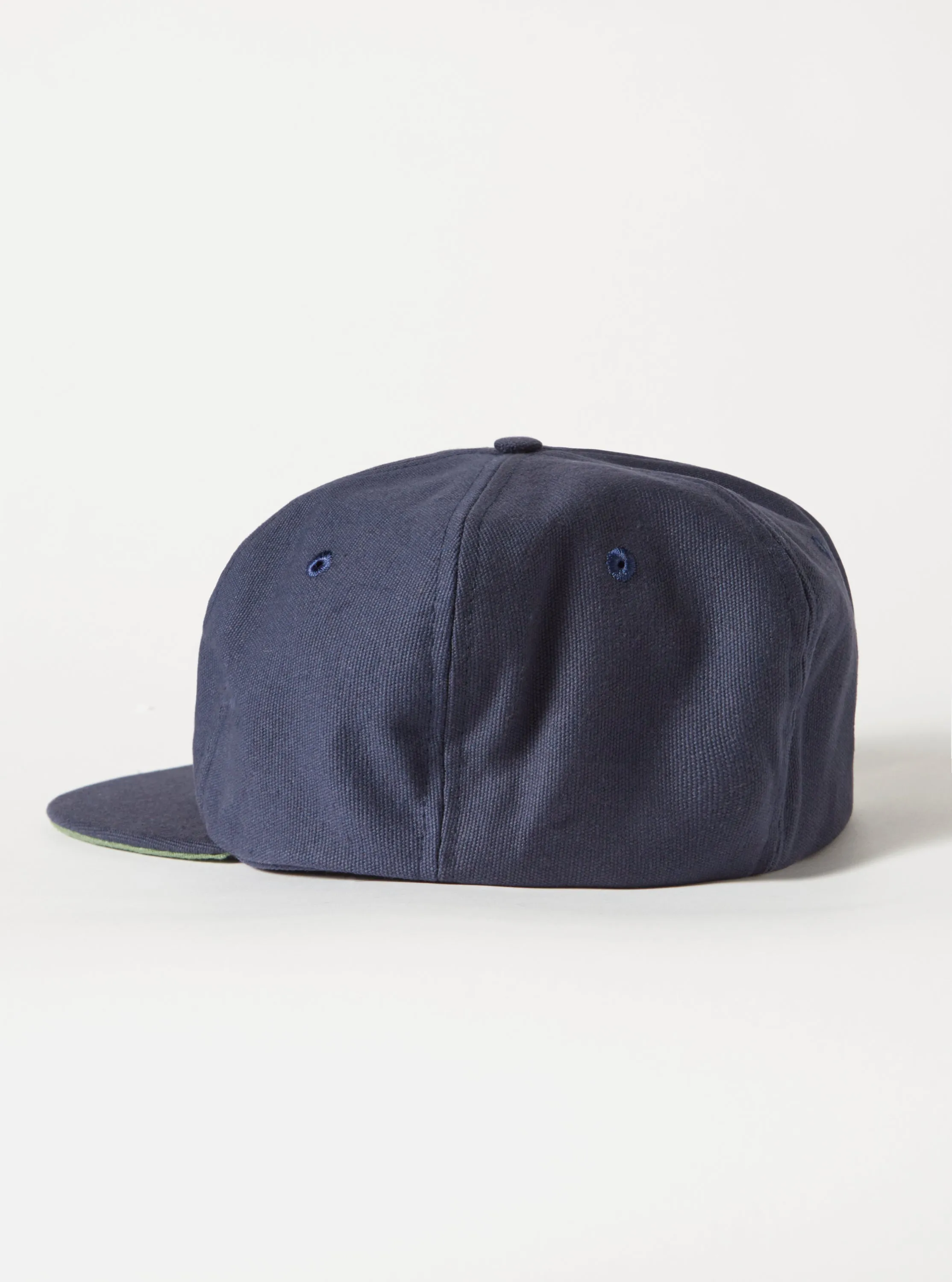 Universal Works Cricket Cap in Navy Canvas sold by Universal Works product image thumbnail 3