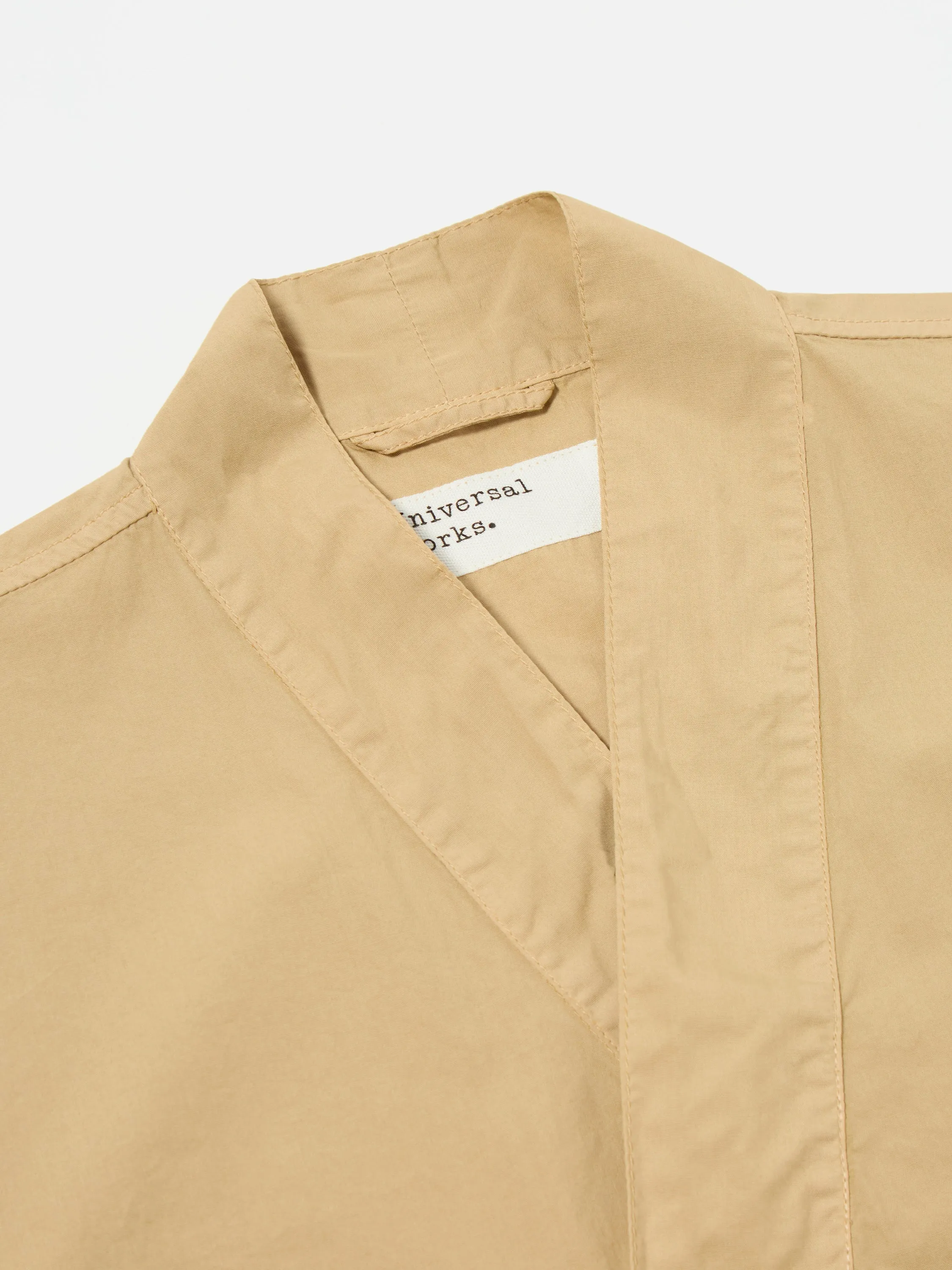 Universal Works Kyoto Work Jacket in Summer Oak Broad Cloth sold by Universal Works product image thumbnail 3