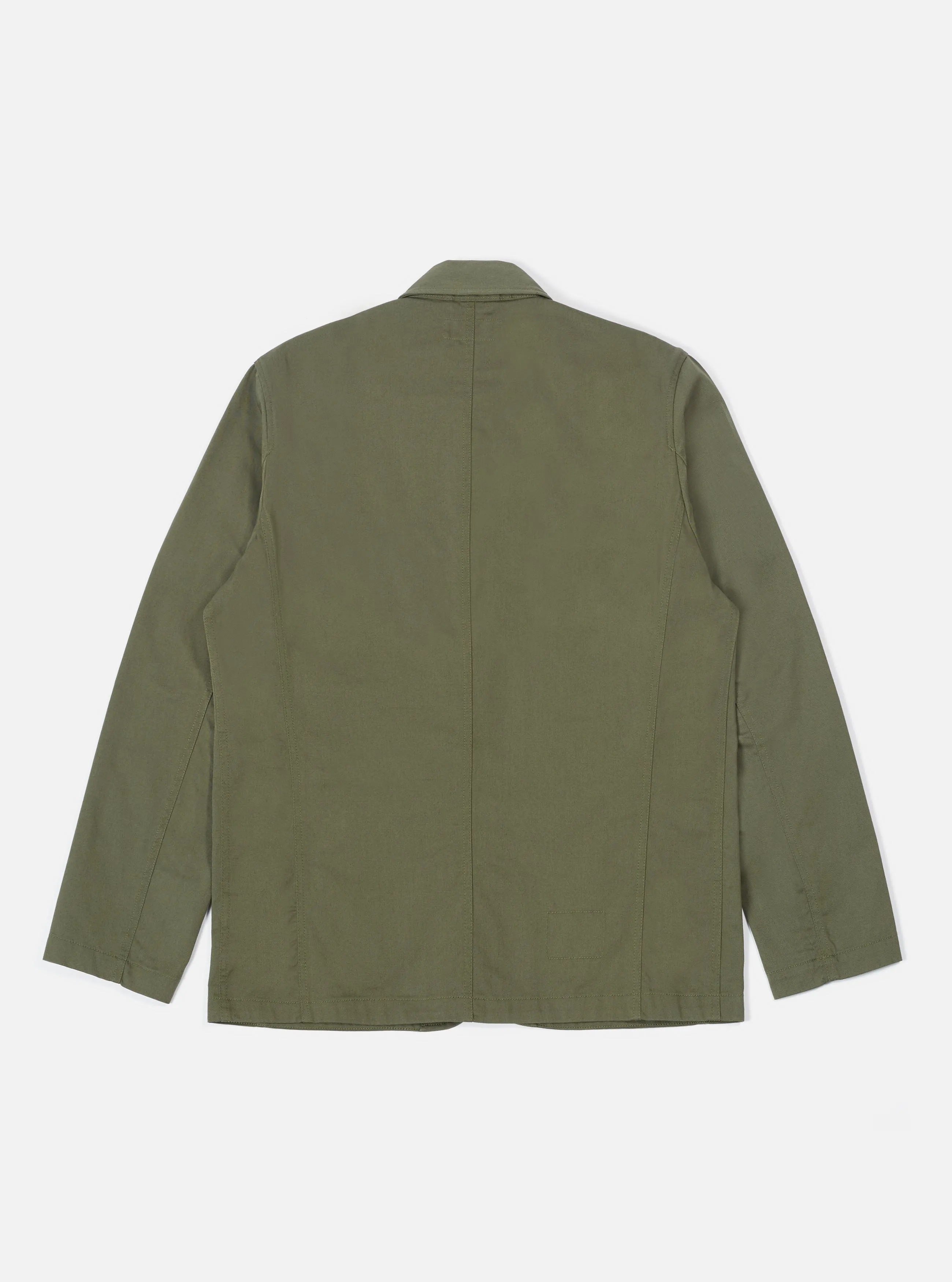 Light Olive Twill Bakers Chore Jacket sold by Universal Works product image thumbnail 2