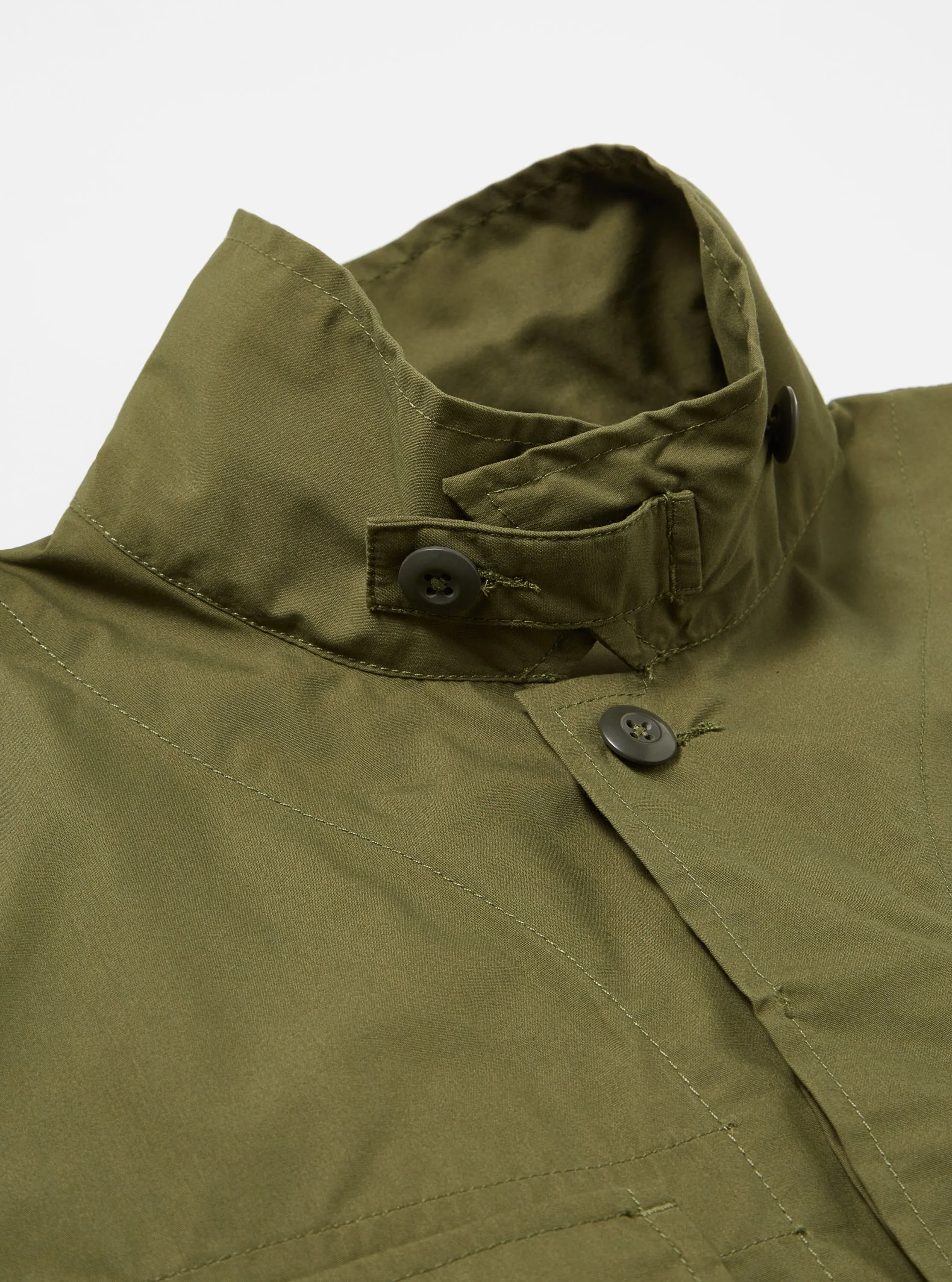 Universal Works Parachute Field Jacket in Olive Recycled Poly Tech sold by Universal Works product image thumbnail 5