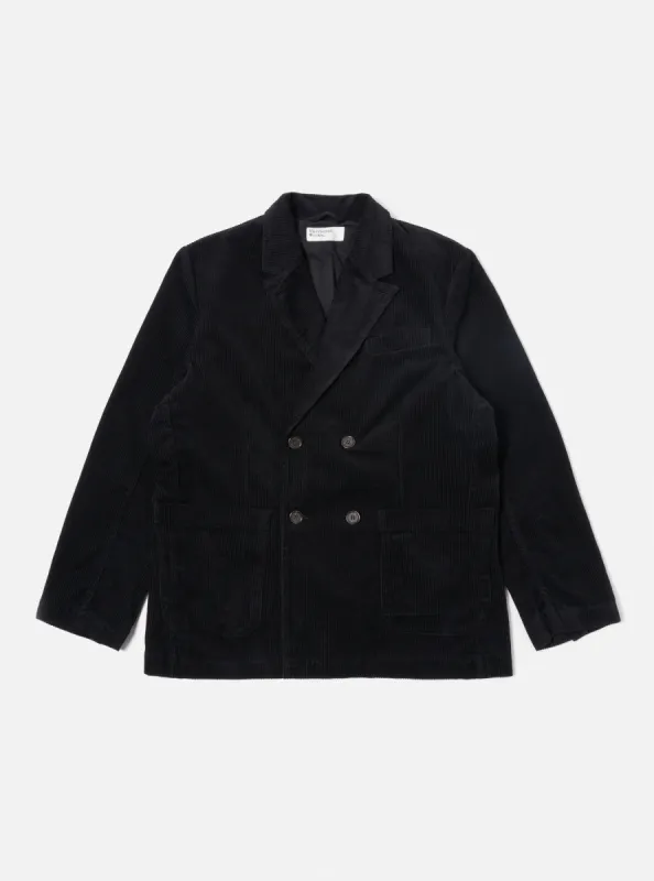 Universal Works Manor Jacket in Black Cord sold by Universal Works