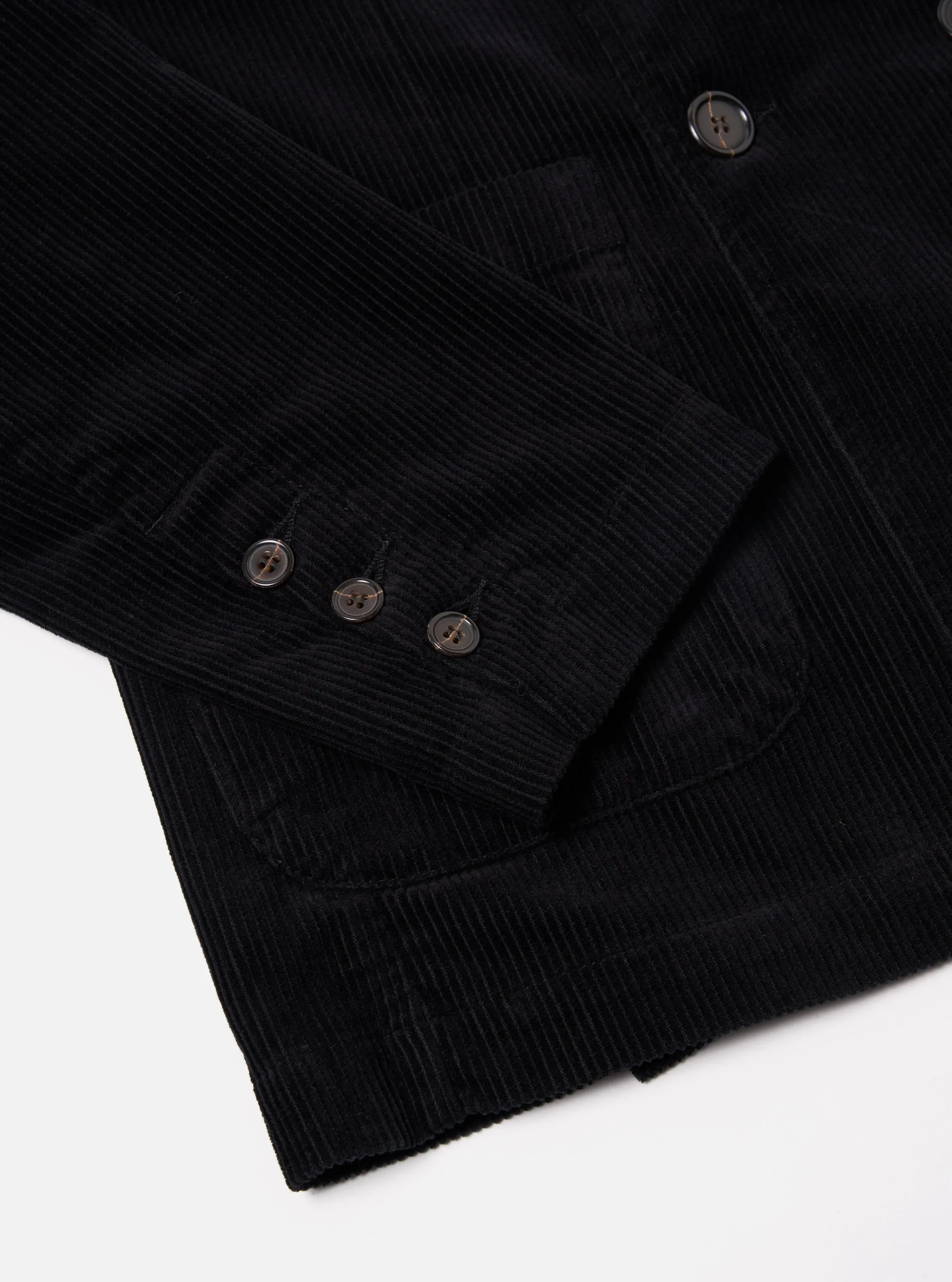 Universal Works Manor Jacket in Black Cord sold by Universal Works product image thumbnail 5