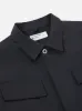 Universal Works MW Fatigue Jacket in Black Twill sold by Universal Works