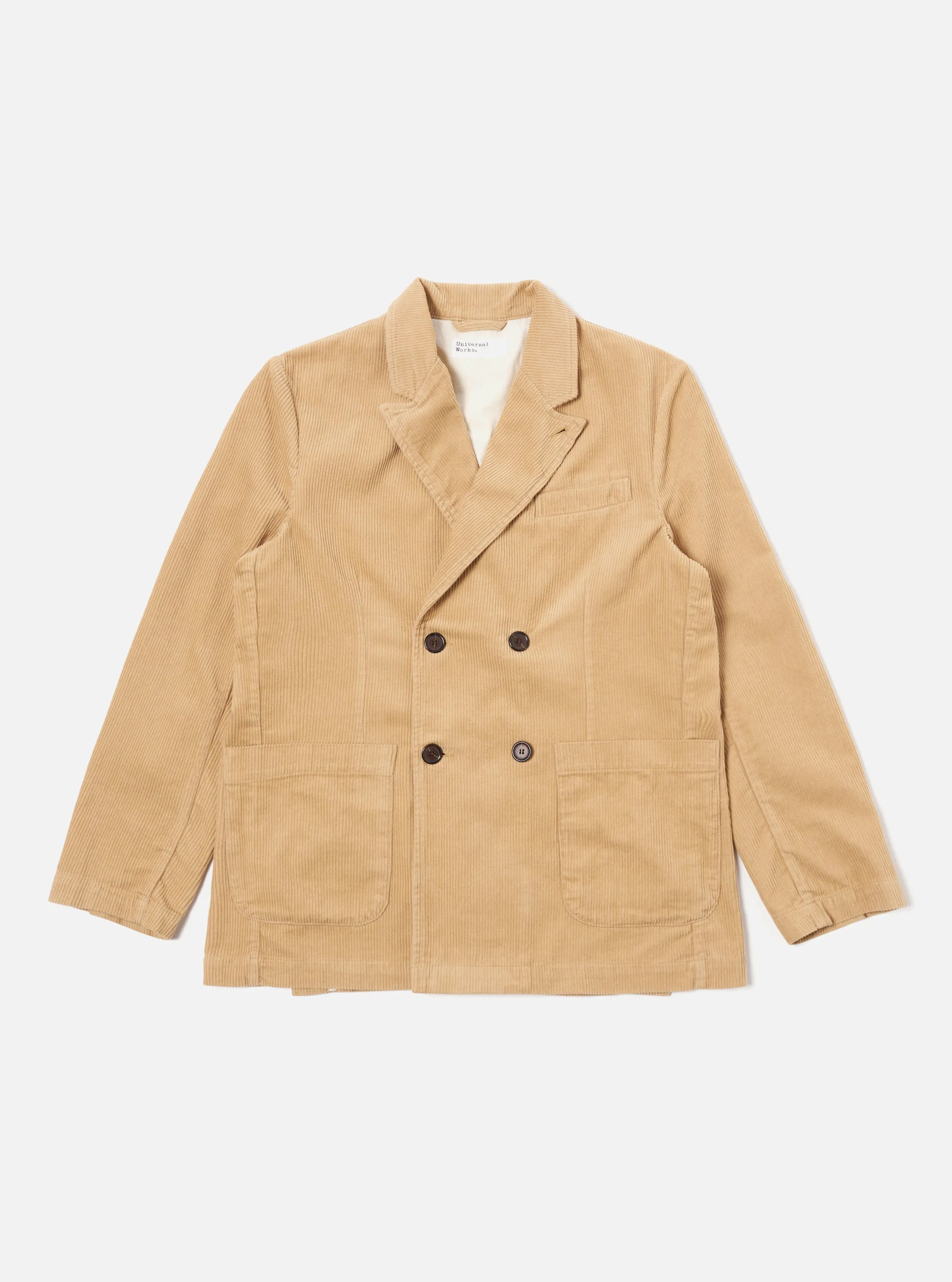 Universal Works Manor Jacket in Fawn Cord sold by Universal Works