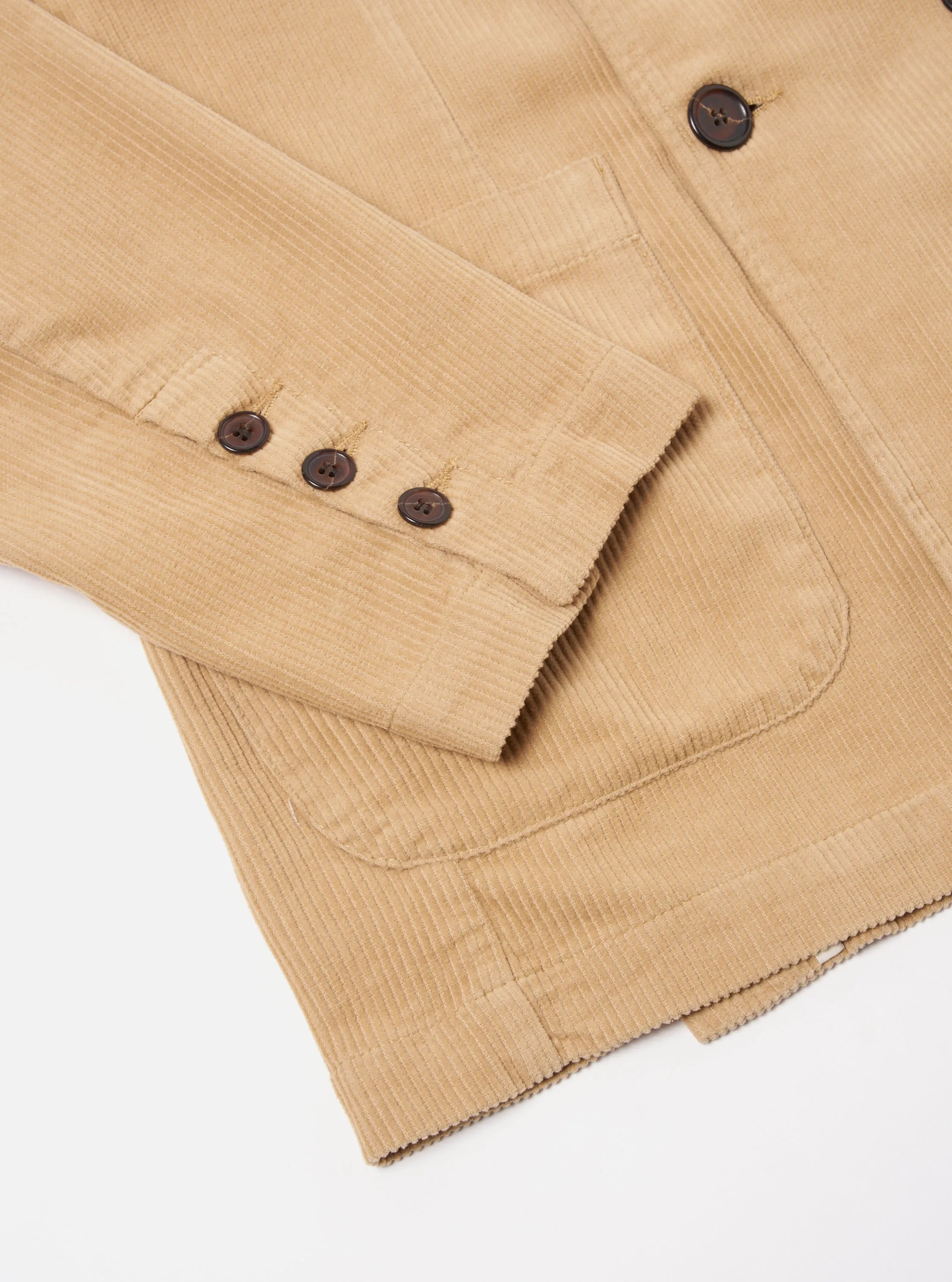 Universal Works Manor Jacket in Fawn Cord sold by Universal Works product image thumbnail 5