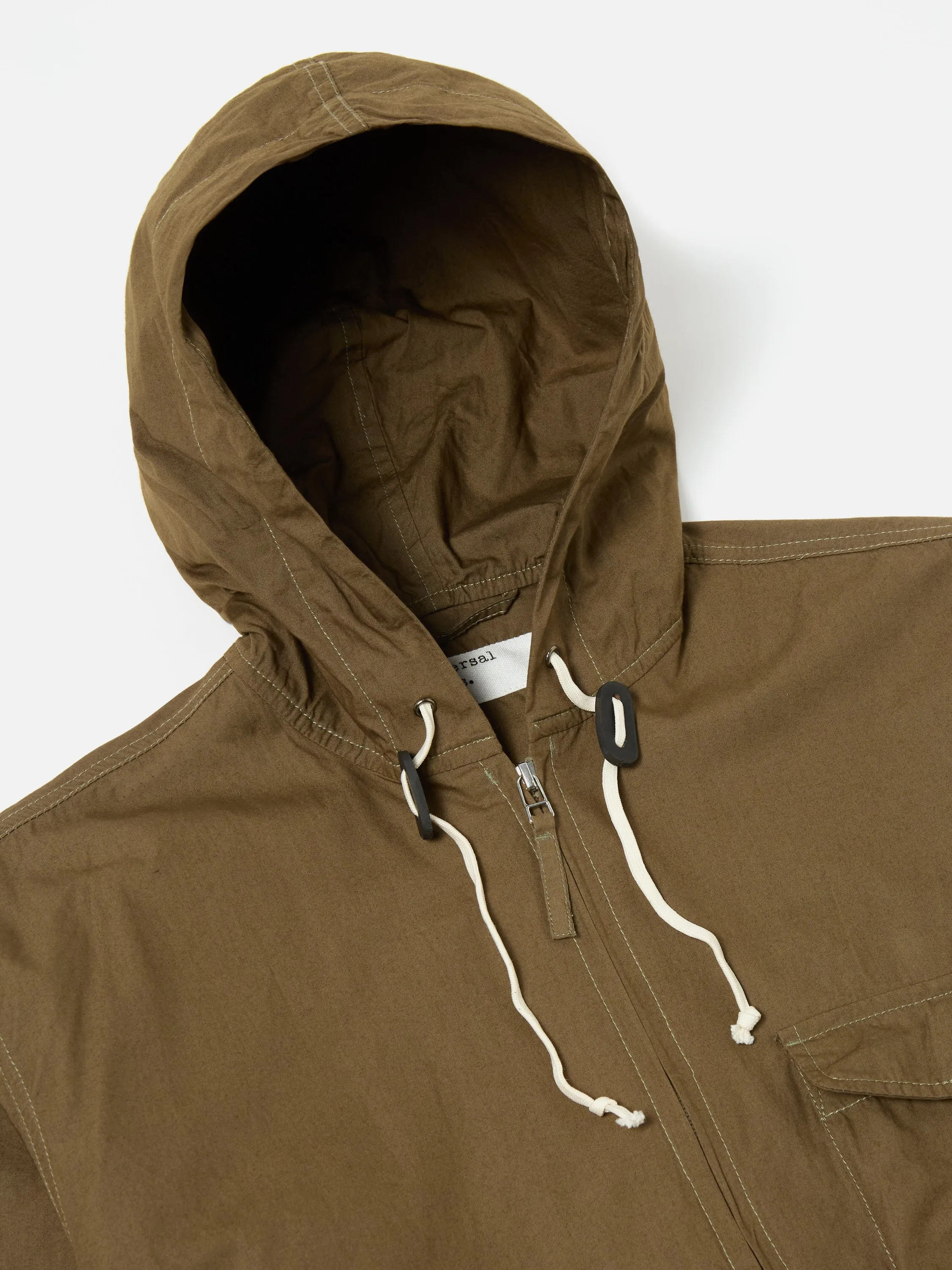 Universal Works Fistral Jacket II in Khaki Broad Cloth sold by Universal Works product image thumbnail 3