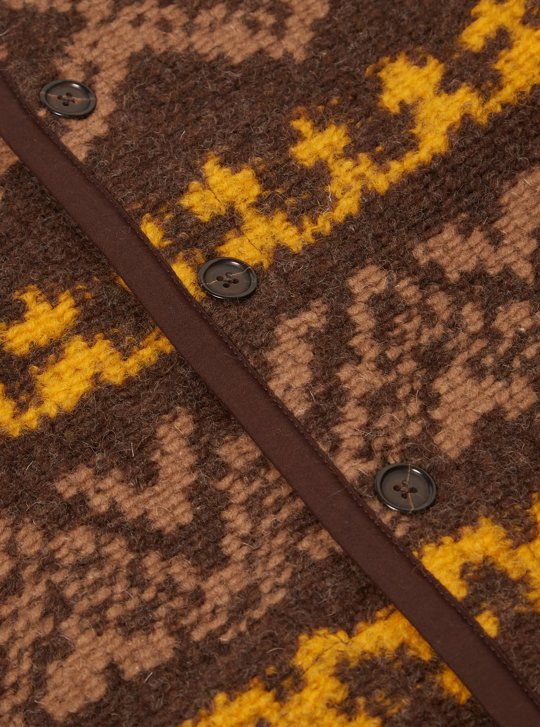 Universal Works Lancaster Jacket in Brown Rug Fleece sold by Universal Works product image thumbnail 4