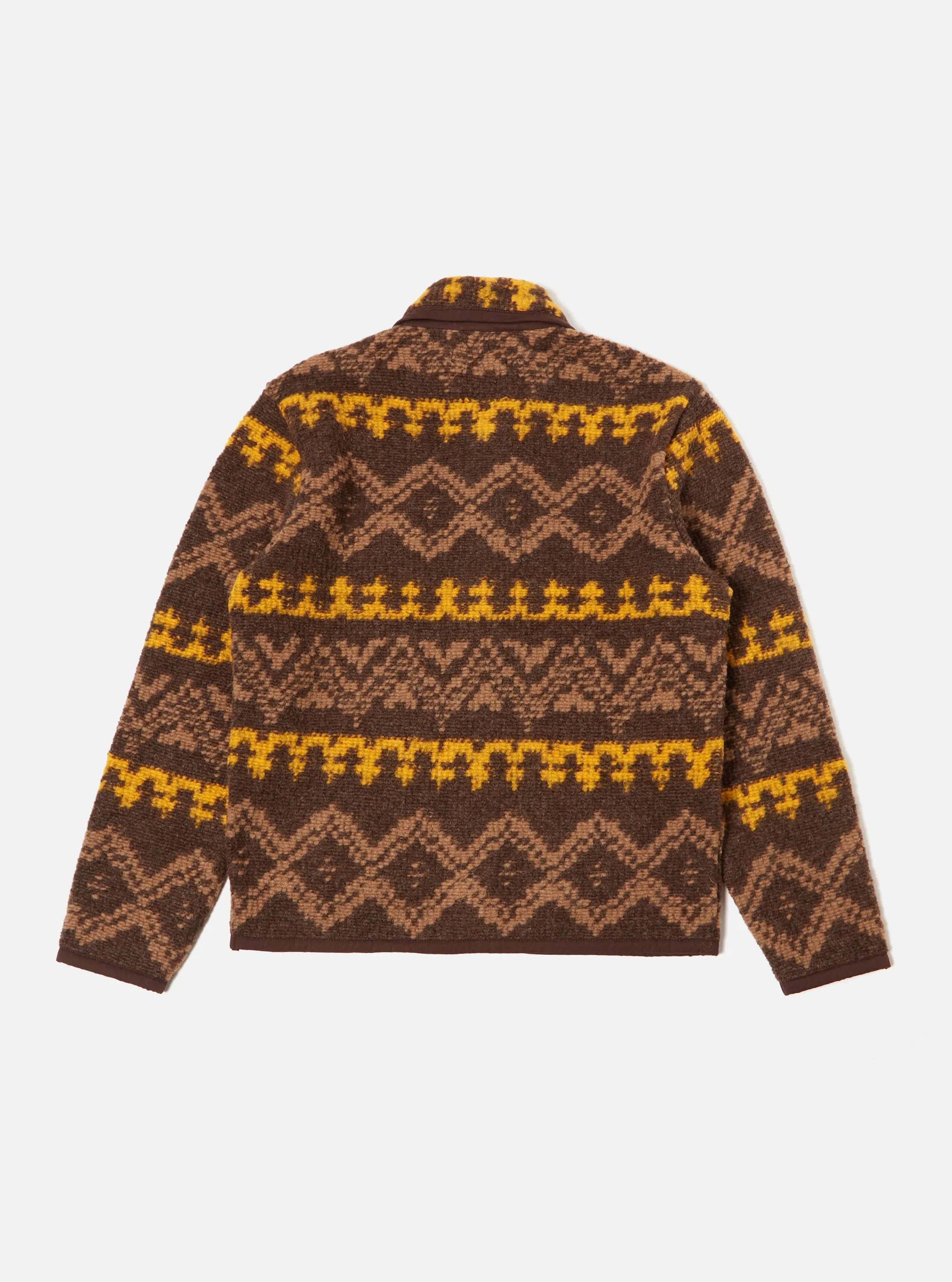 Universal Works Lancaster Jacket in Brown Rug Fleece sold by Universal Works product image thumbnail 2